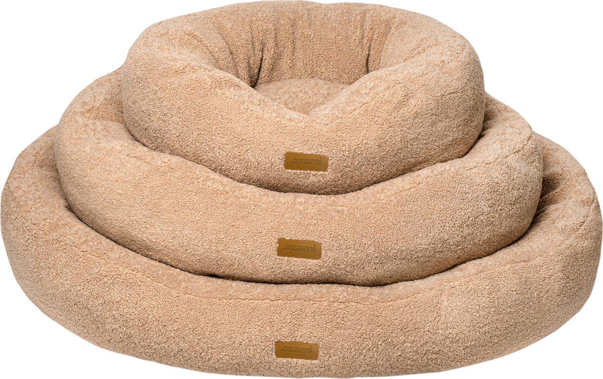 Hundbädd Teddy Beige 84x80x23cm