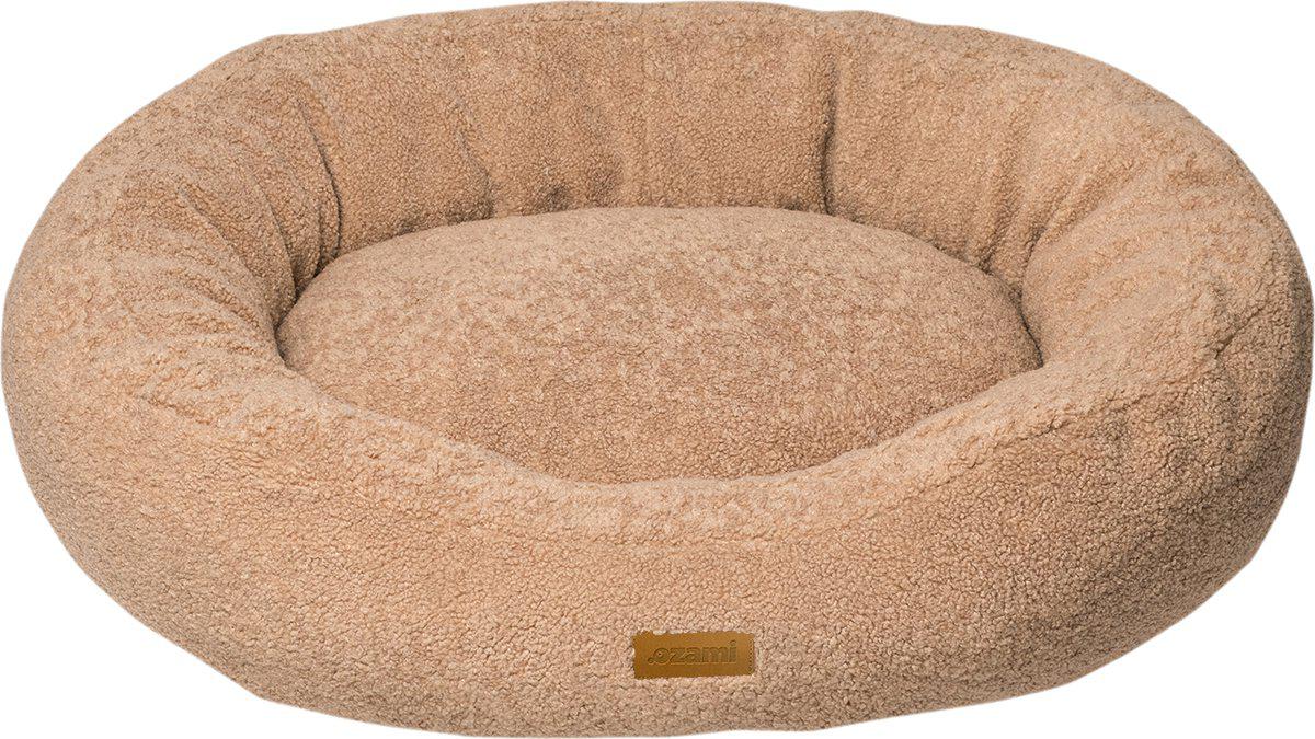 Hundbädd Teddy Beige 115x100x23cm
