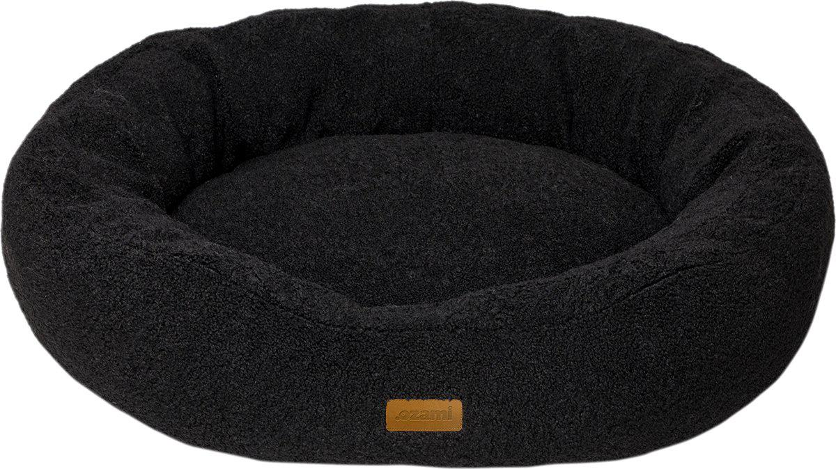 Hundbädd Teddy Svart 84x80x23cm