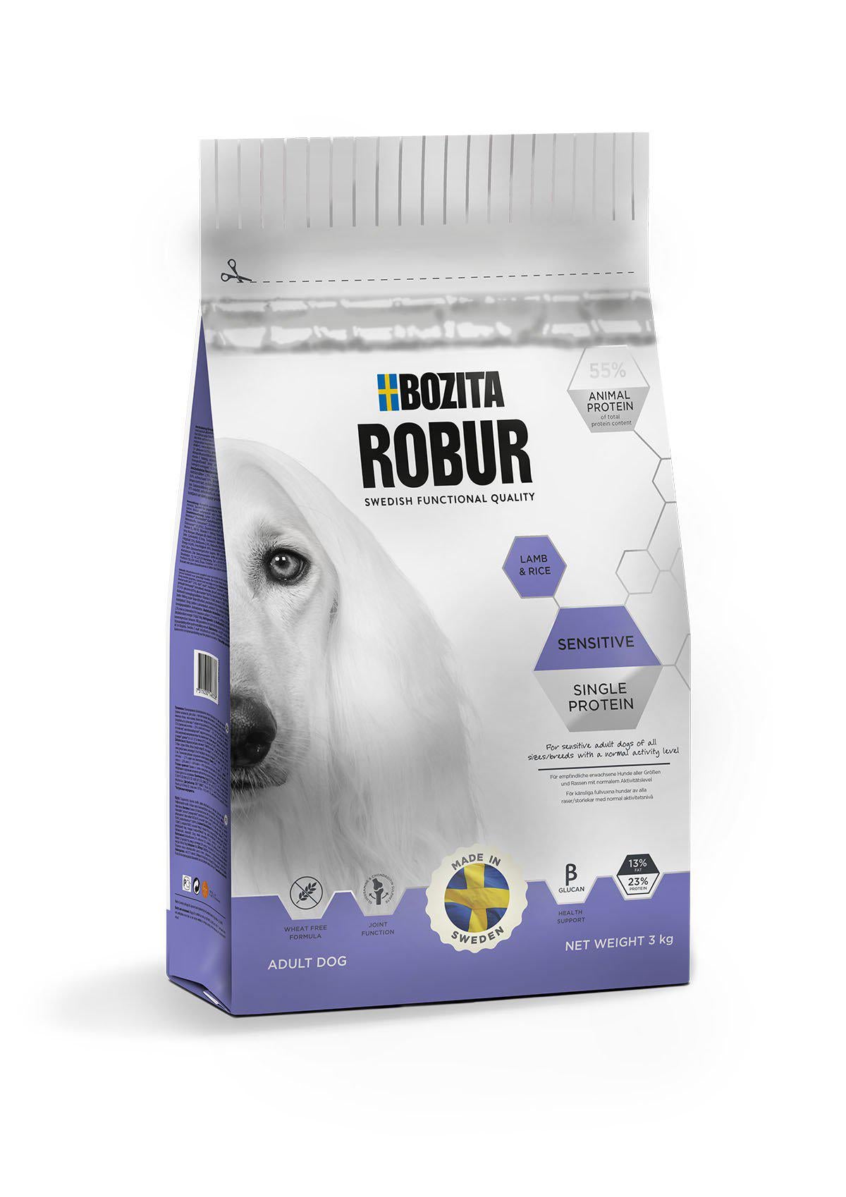 Robur Sensitive Single Protein Lamm 3kg