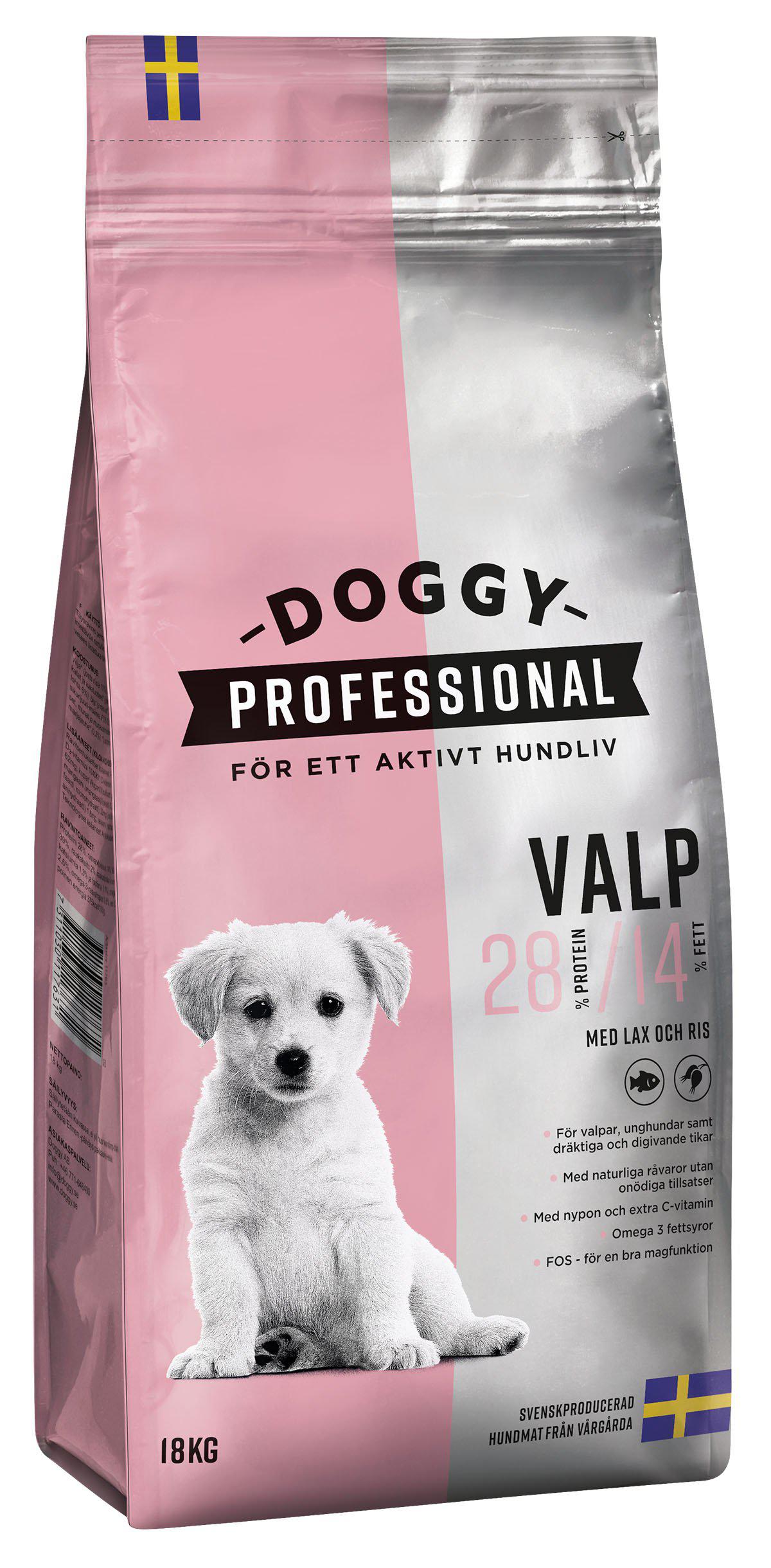 Doggy Professional Extra Valp 18kg