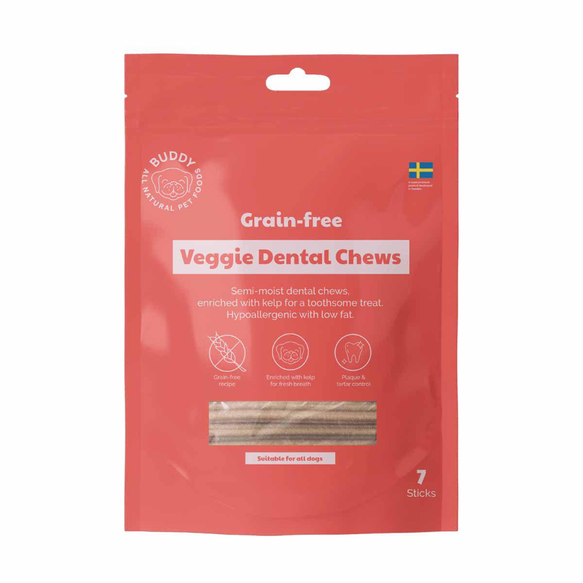 Buddy Veggie Grain-free Dental With Kelp&curucuma 100g
