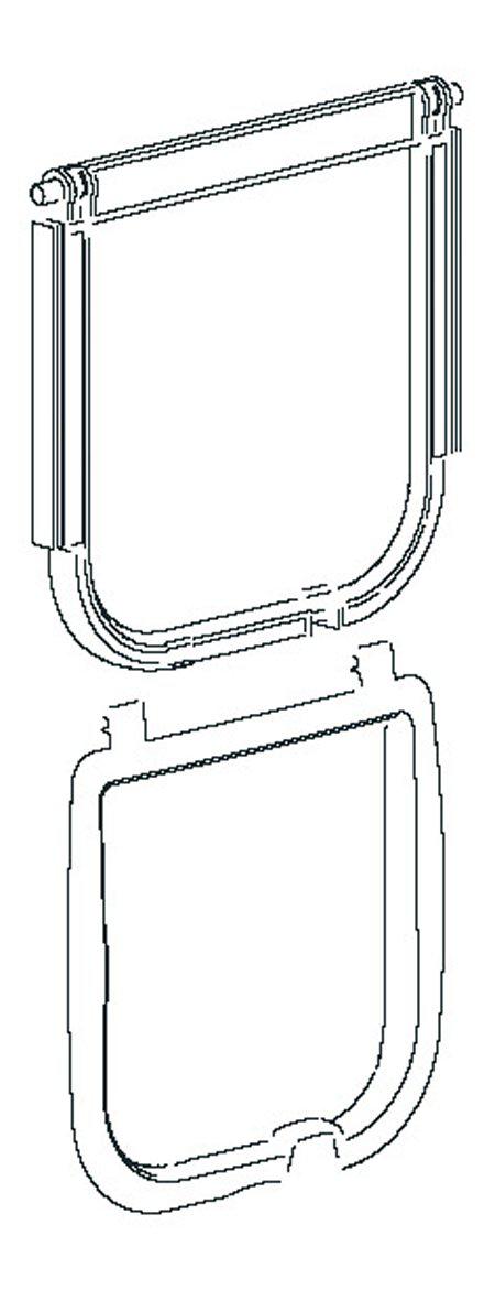 Dörr Kit 406 Vit Till Swing 5 & 7 & Microchip