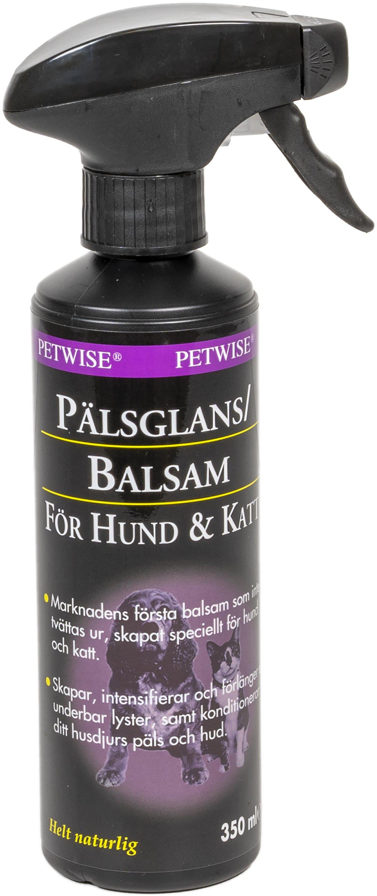 Petwise Pälsglans/balsam Hund & Katt 350ml