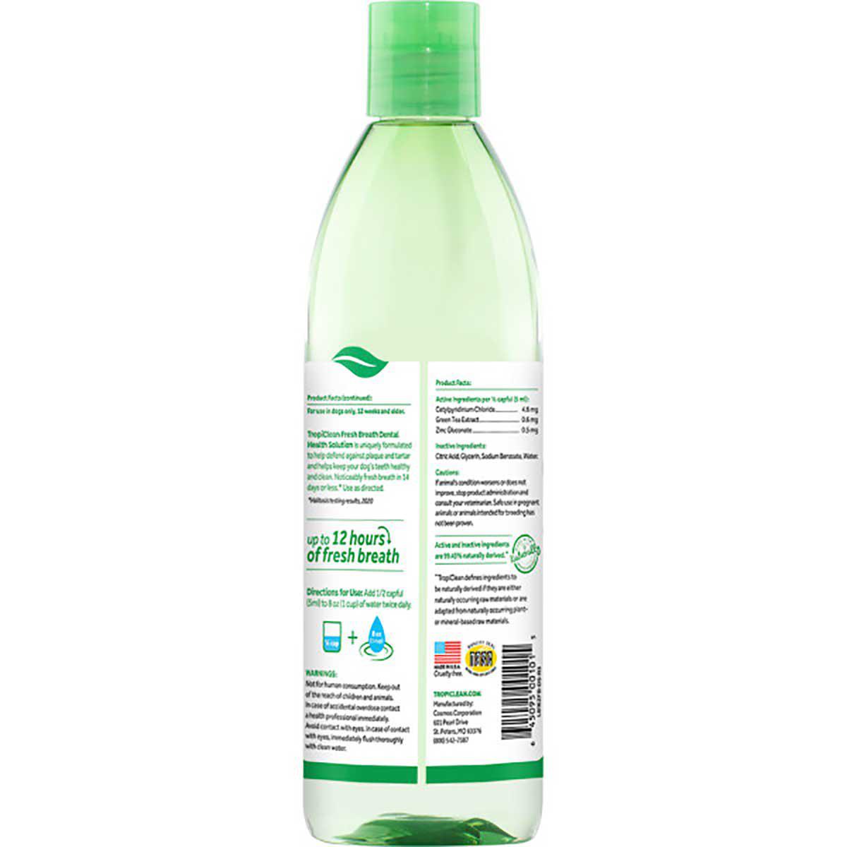 Tropiclean Oral Care Water Additive Dogs 473ml
