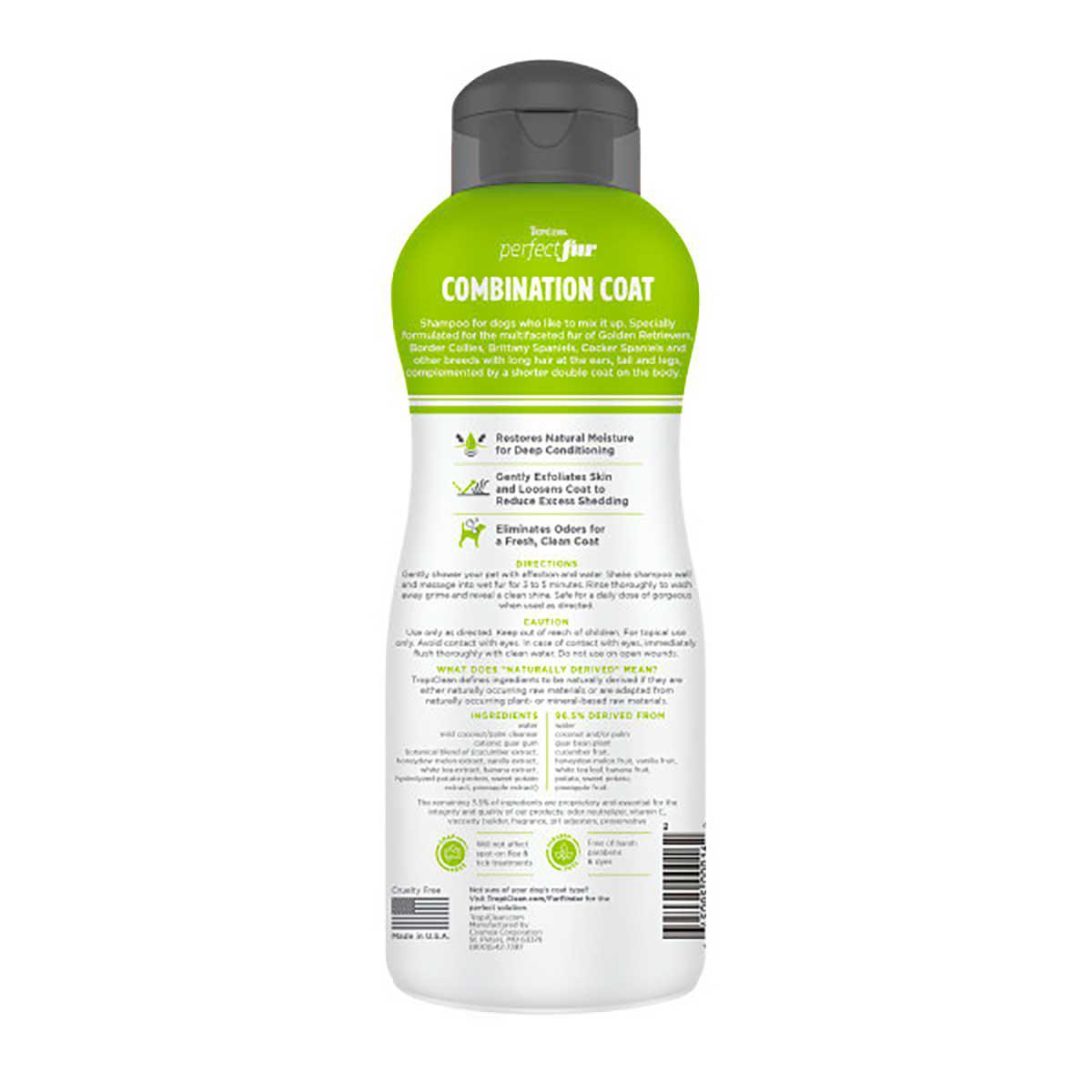 Tropiclean Perfect Fur Combination Coatshampoo 473ml