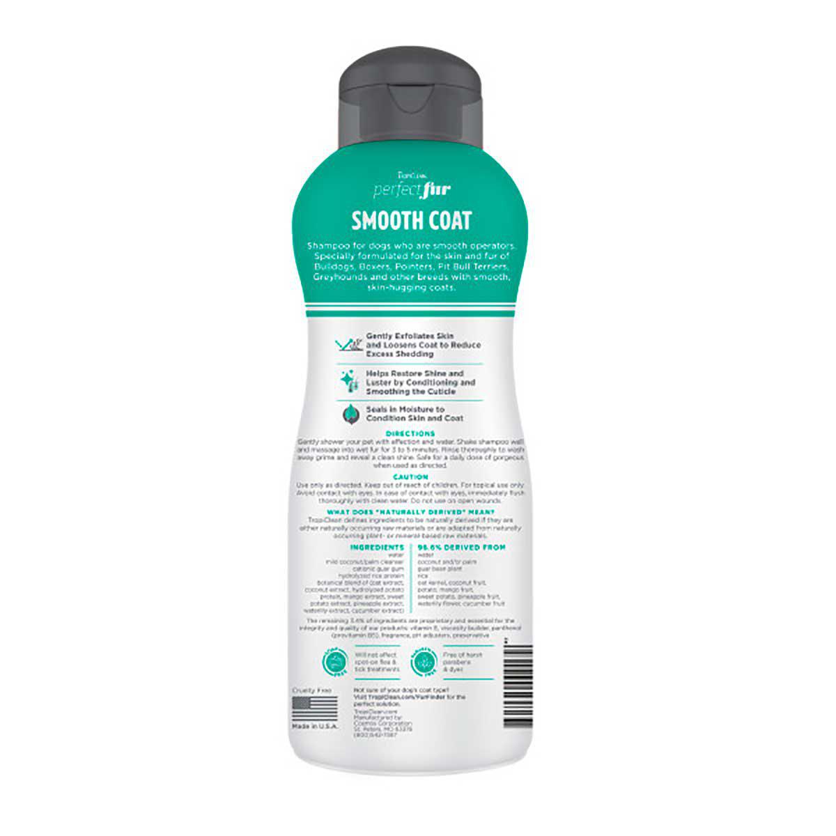Tropiclean Perfect Fur Smooth Coat Shampoo 473ml