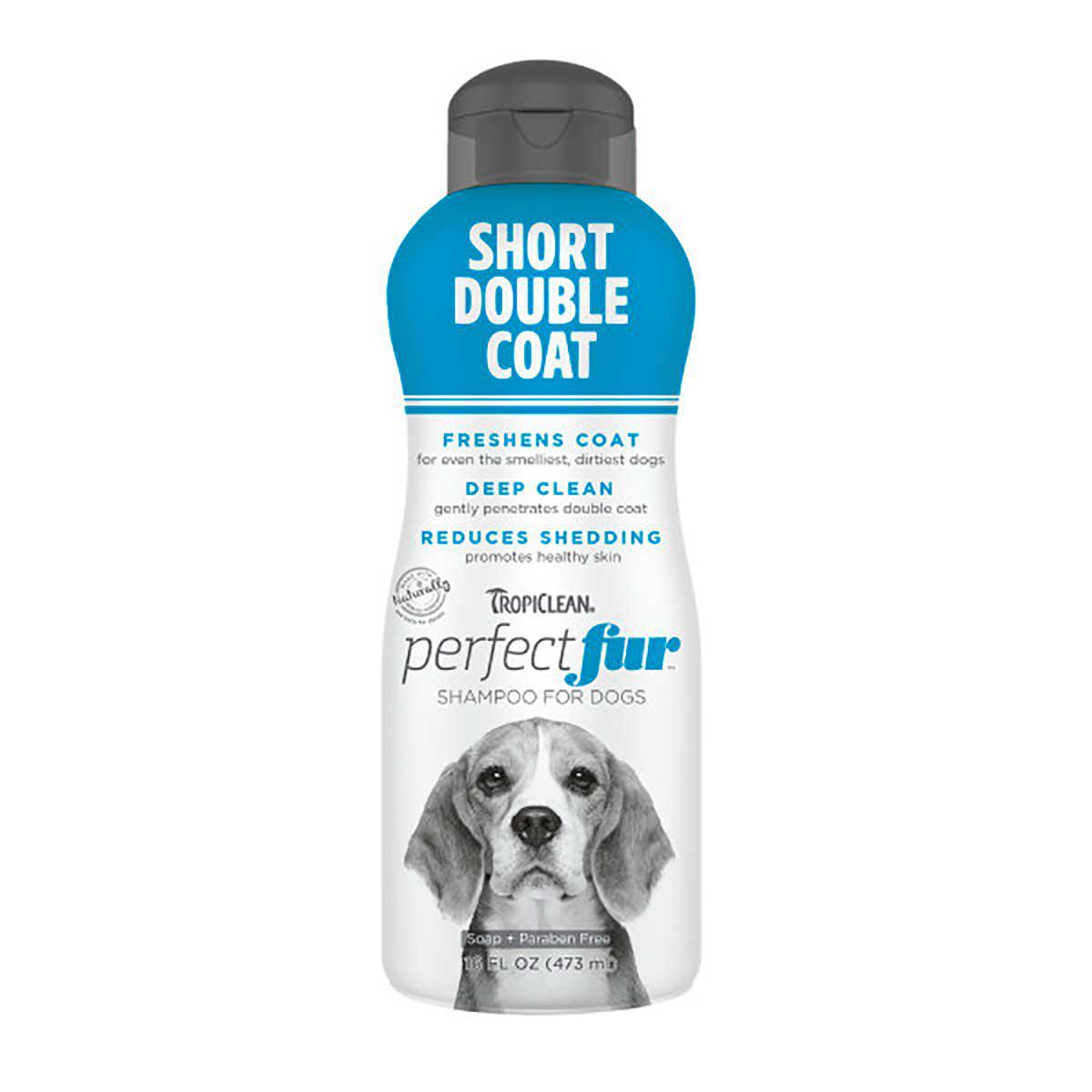 Tropiclean Perfect Fur Short Double Coat Shampoo 473ml