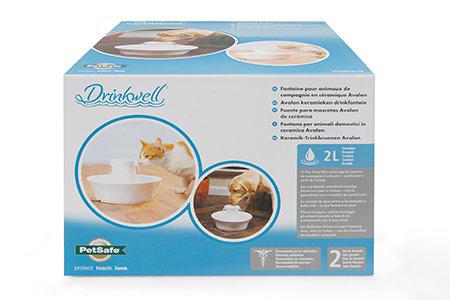 Vattenfontän Drinkwell Avalon Keramisk 2l