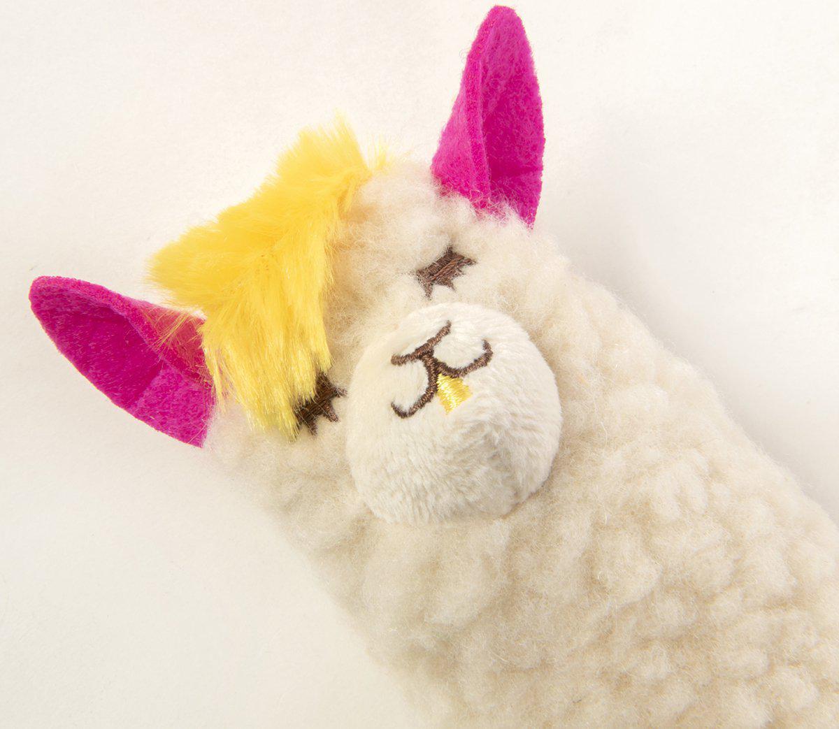 Smartykat Leggy Lama Plush Catnip 43x8cm