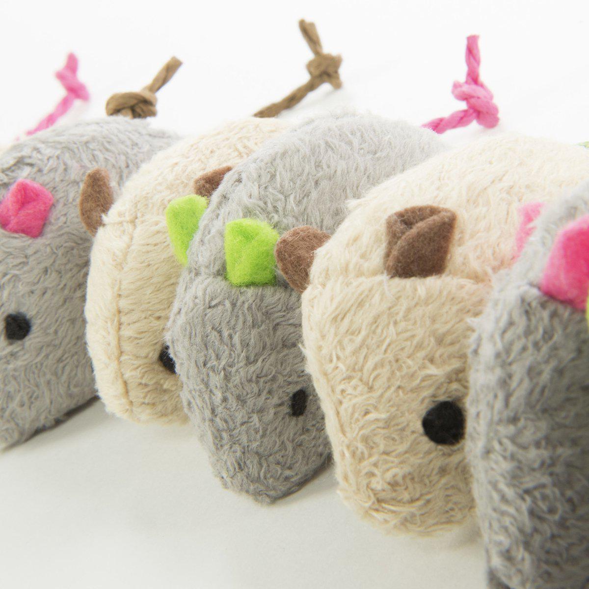 Smartykat Skitter Critters Mice 10st Catnip Value Pack 5x3cm