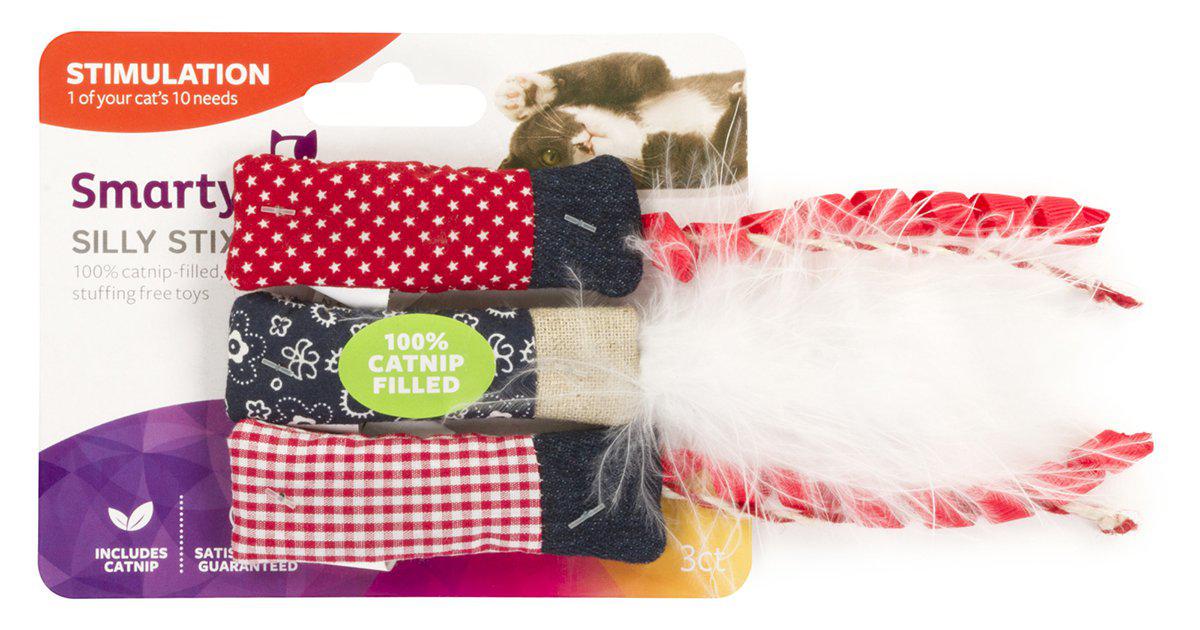 Smartykat Silly Stix 3st Catnip 8x2cm