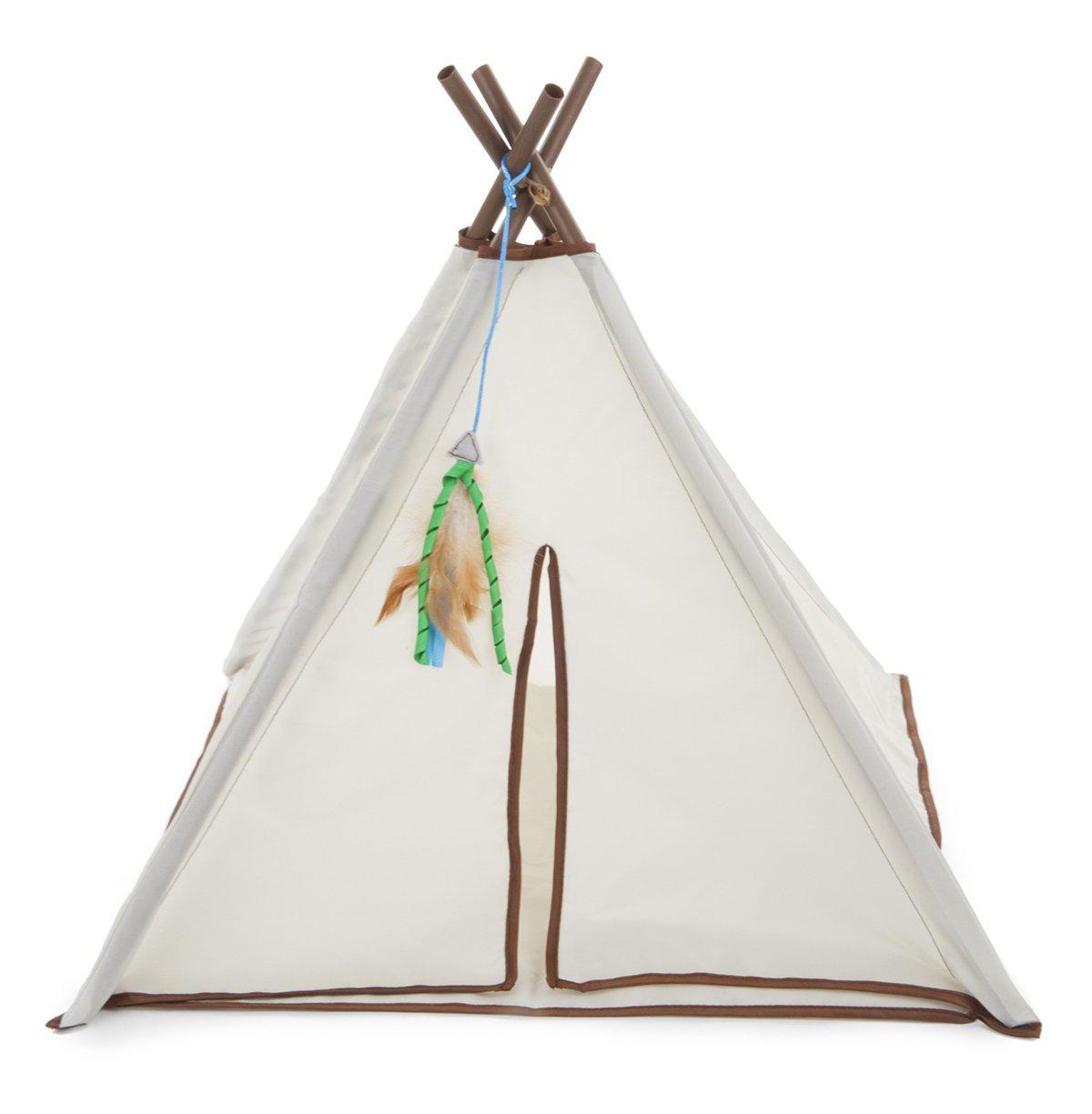 Smartykat Kitty Camp Teepee 52x52x44.5cm