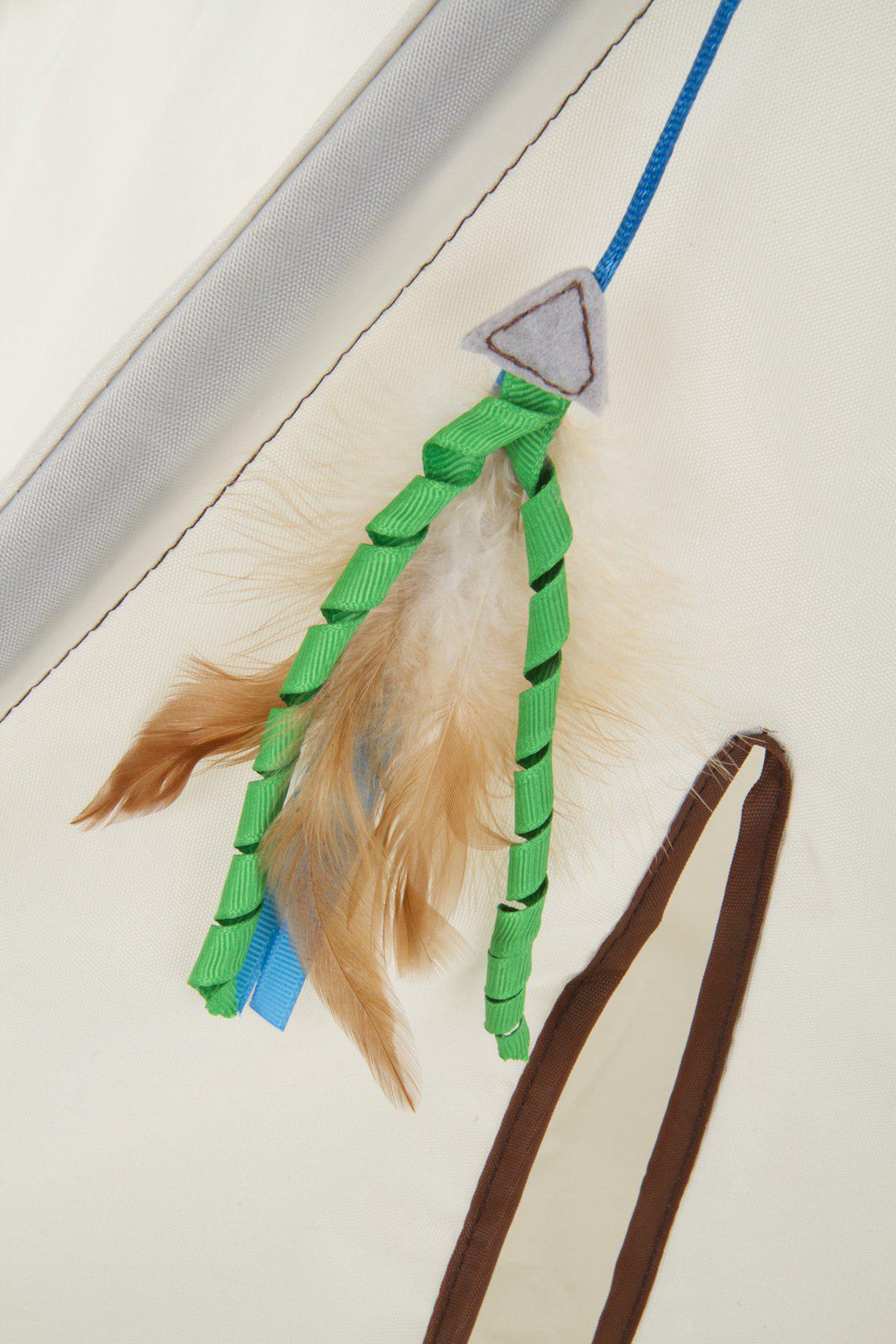 Smartykat Kitty Camp Teepee 52x52x44.5cm