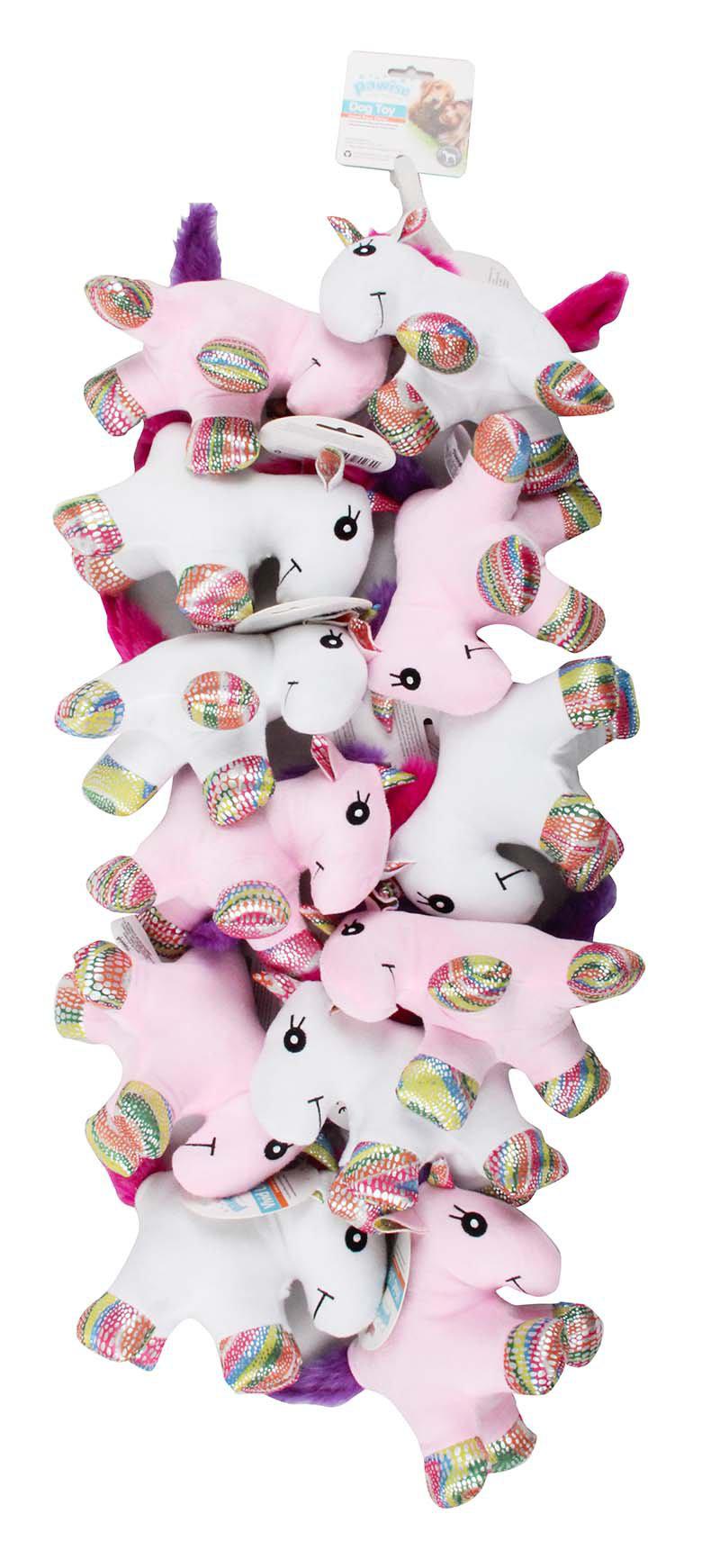 Hundleksak Unicorn With Squaky 22cm