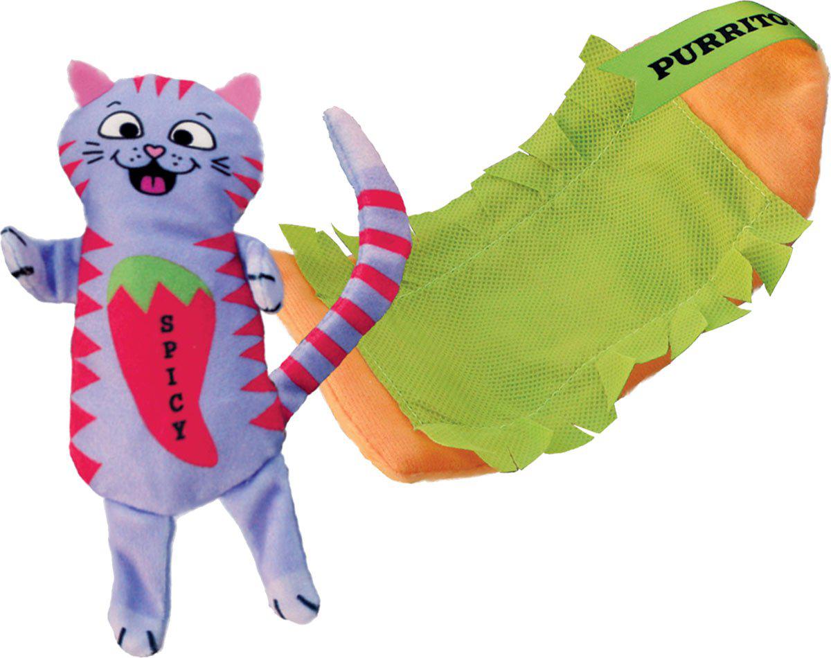 Kong Pull-a-partz Purrito 2,5x6x14cm