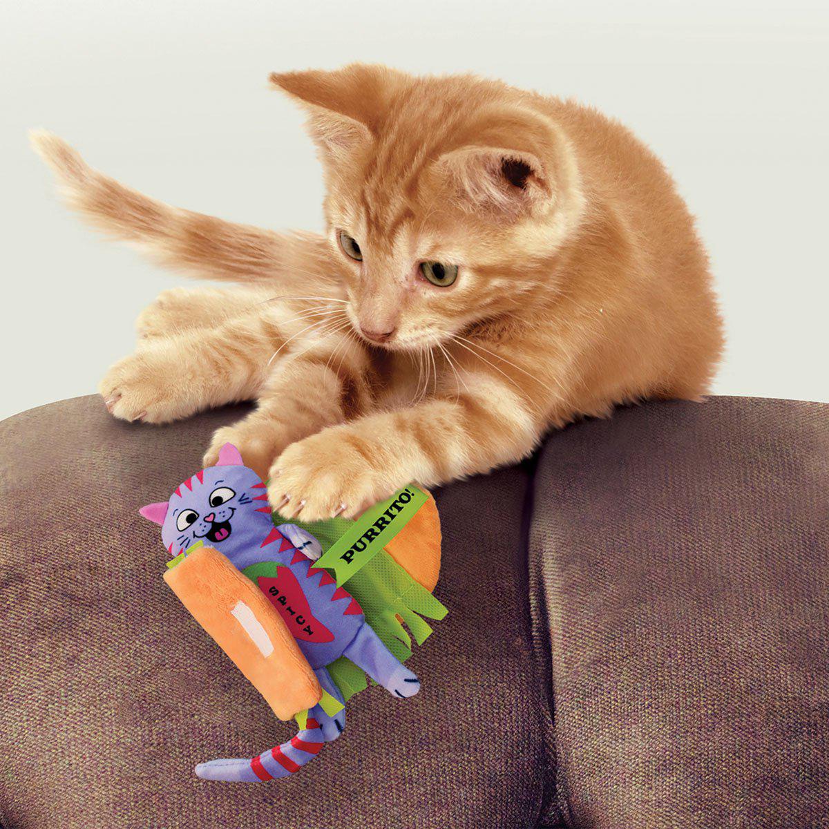 Kong Pull-a-partz Purrito 2,5x6x14cm