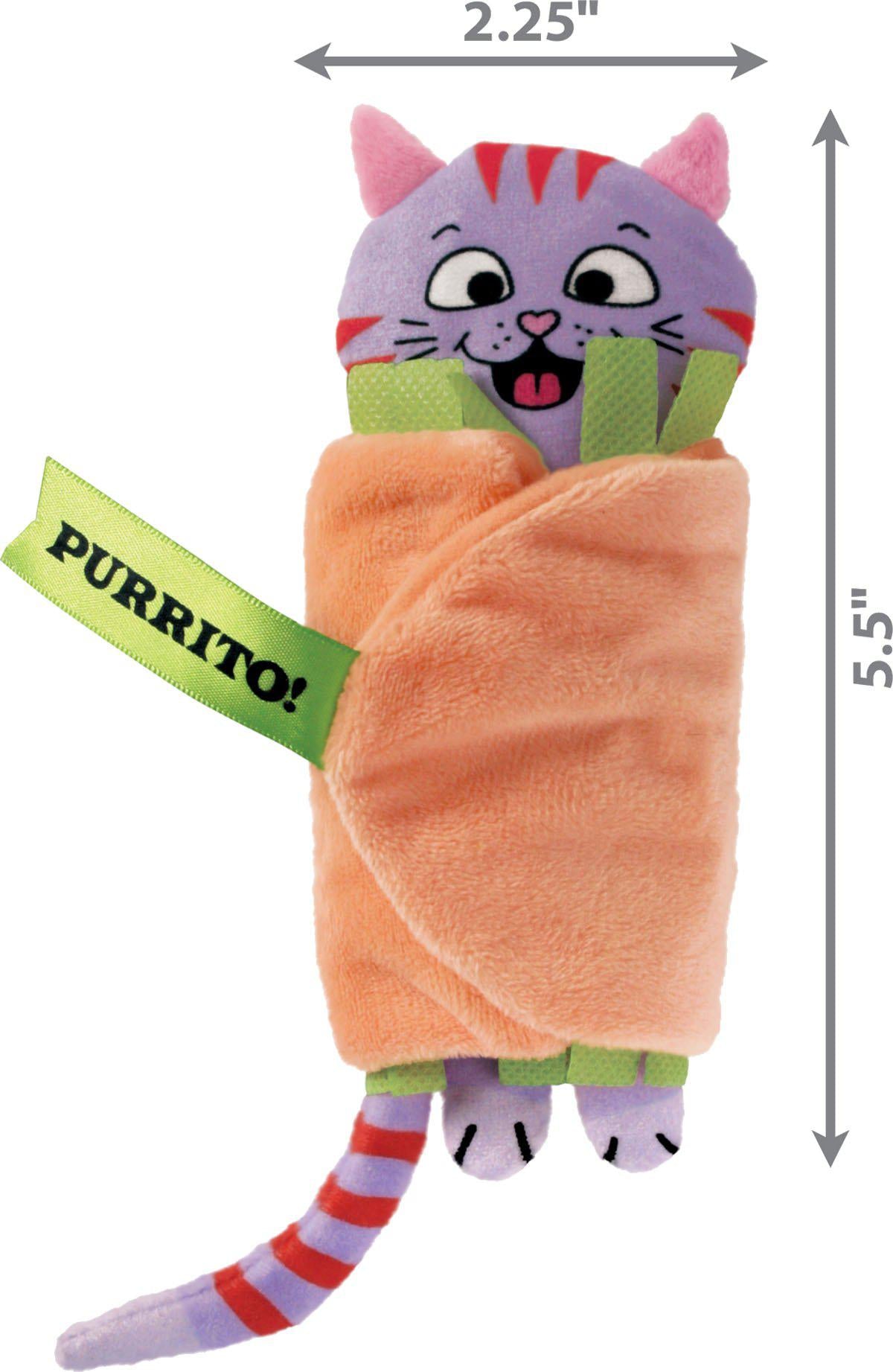 Kong Pull-a-partz Purrito 2,5x6x14cm