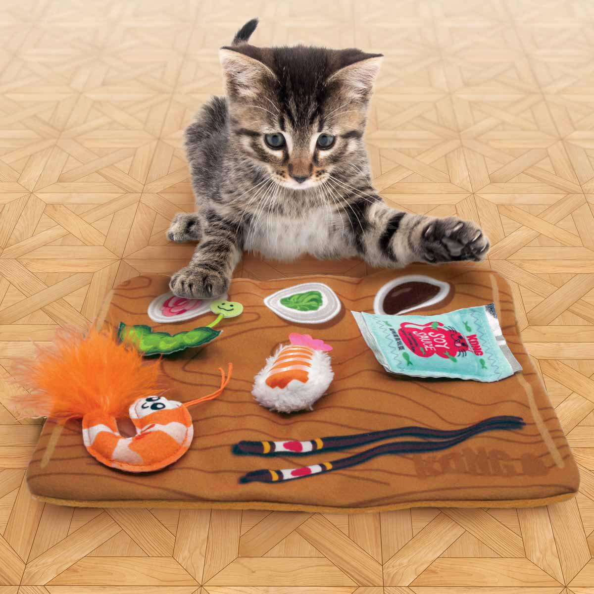 Kong Pull-a-partz Sushi 21,5x26,5x2,5cm