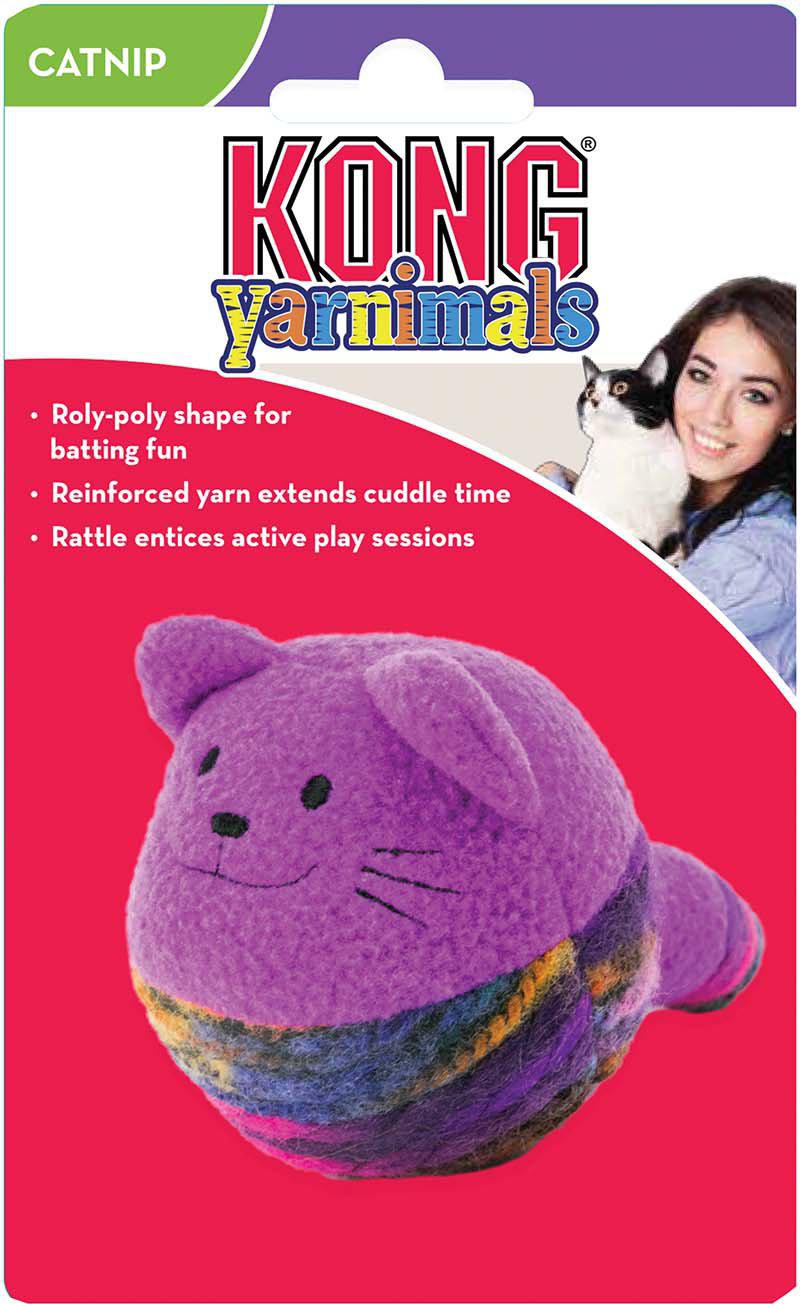 Kong Cat Yarnimals Assorted 7ø Cm