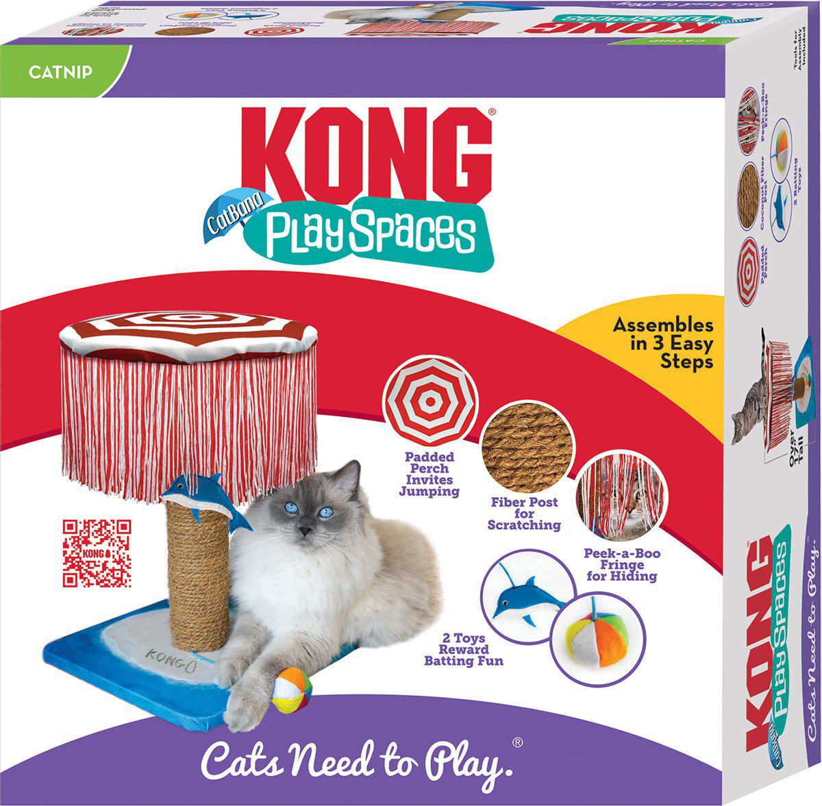 Kong Play Spaces Catbana 30,5x30,5x43cm