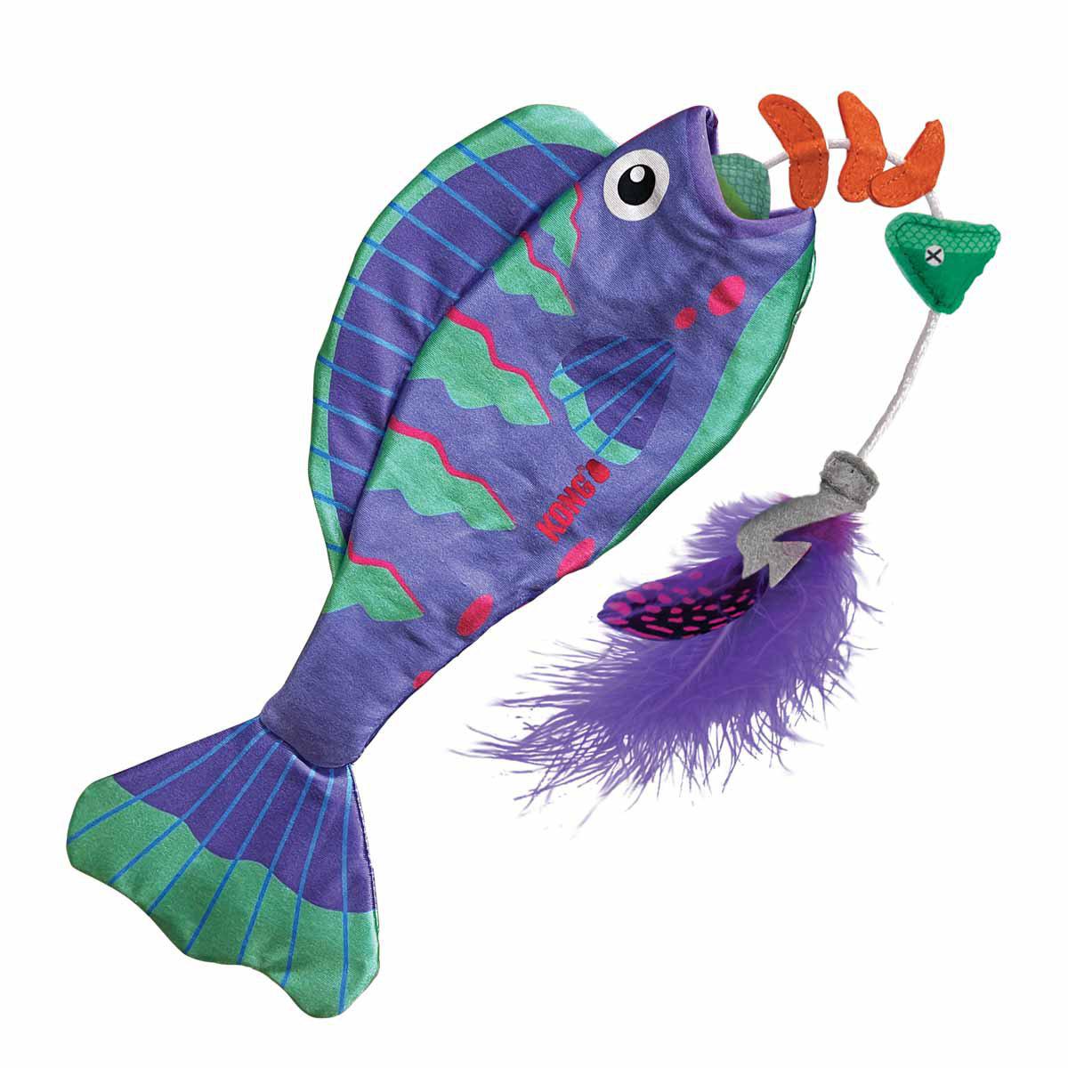 Kong Wrangler Angler Fish Mix 53,5x13x2,5cm