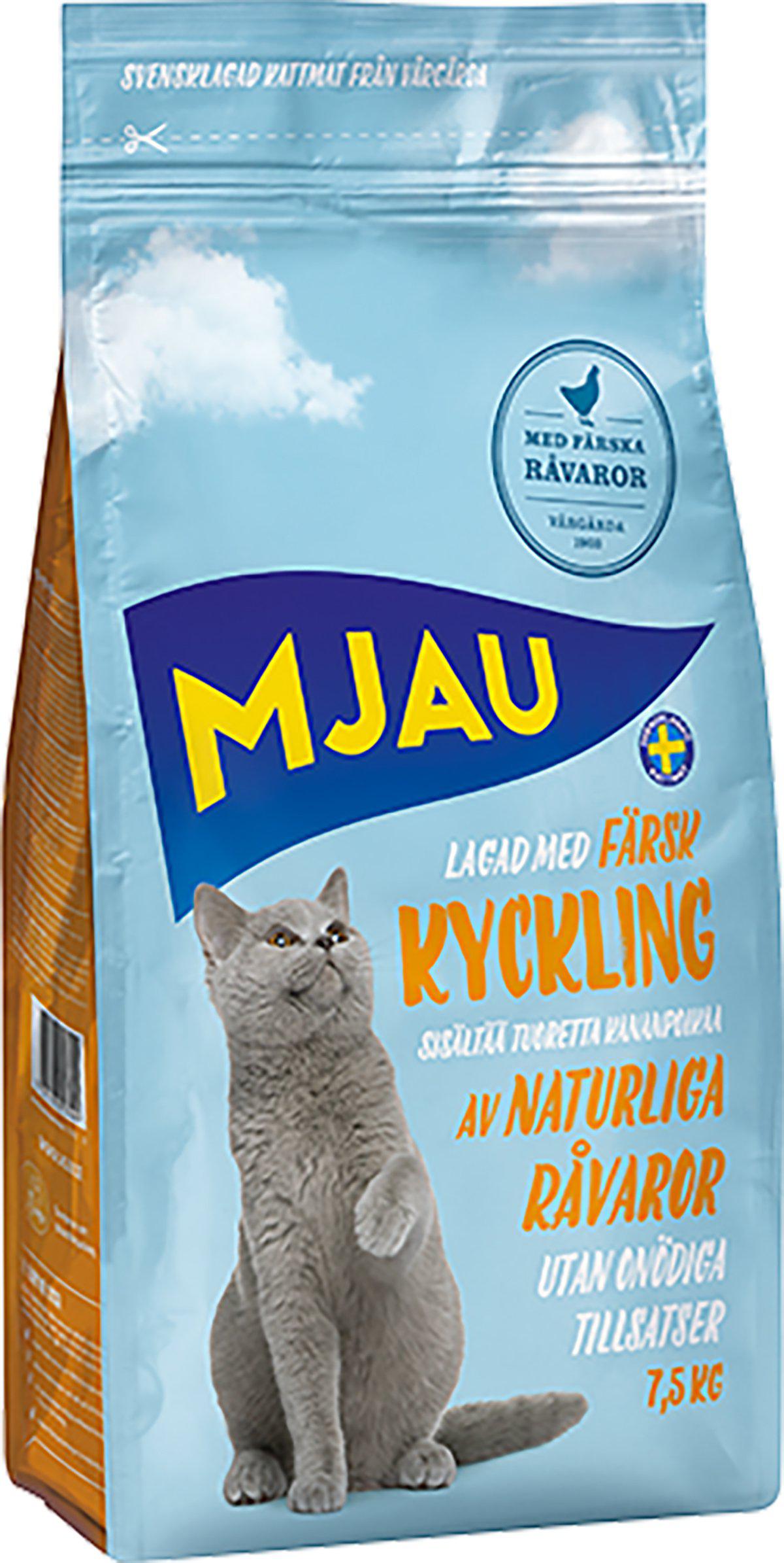 Mjau Kyckling 7,5kg