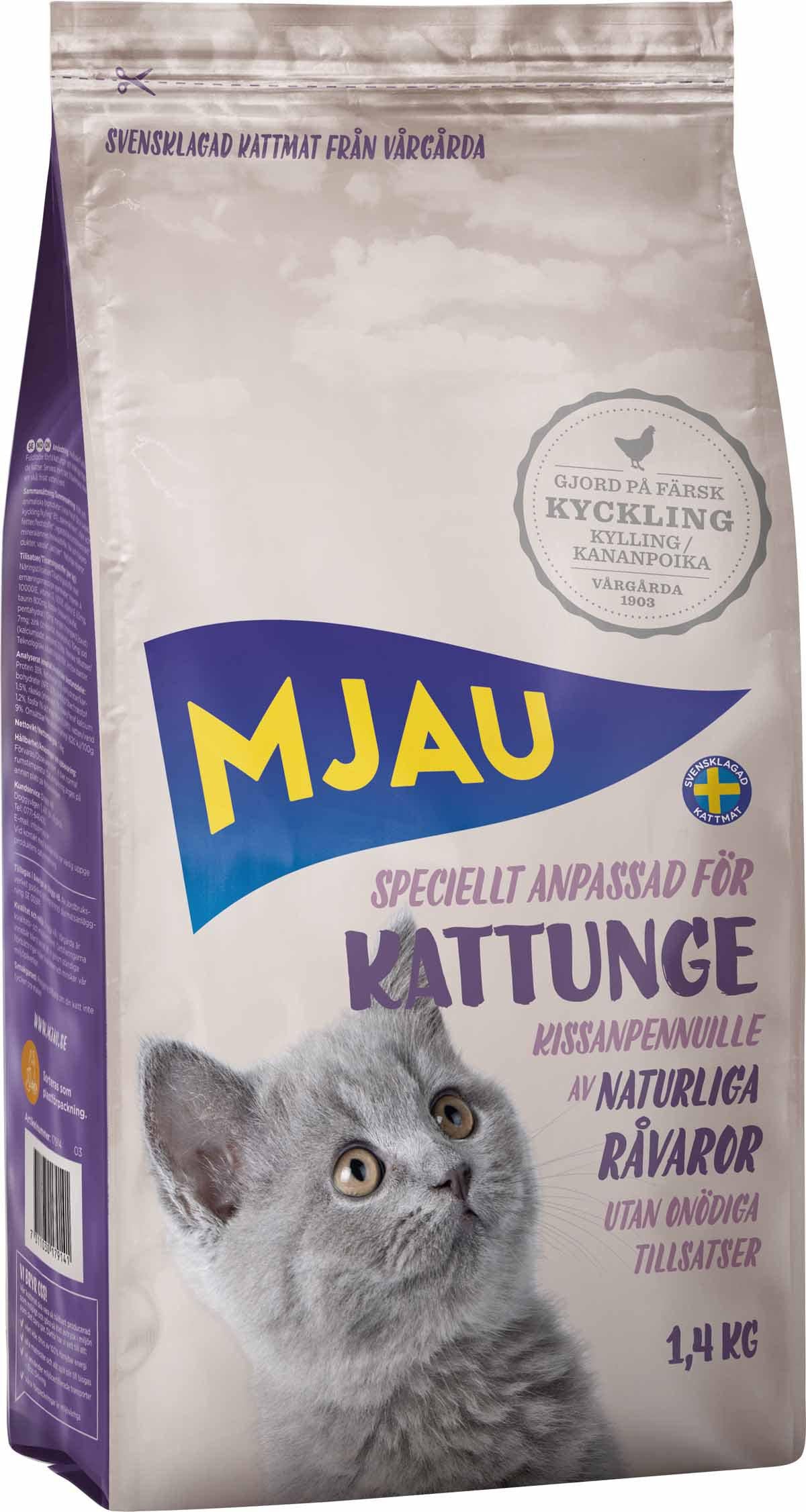 Mjau Kattunge 1,4kg
