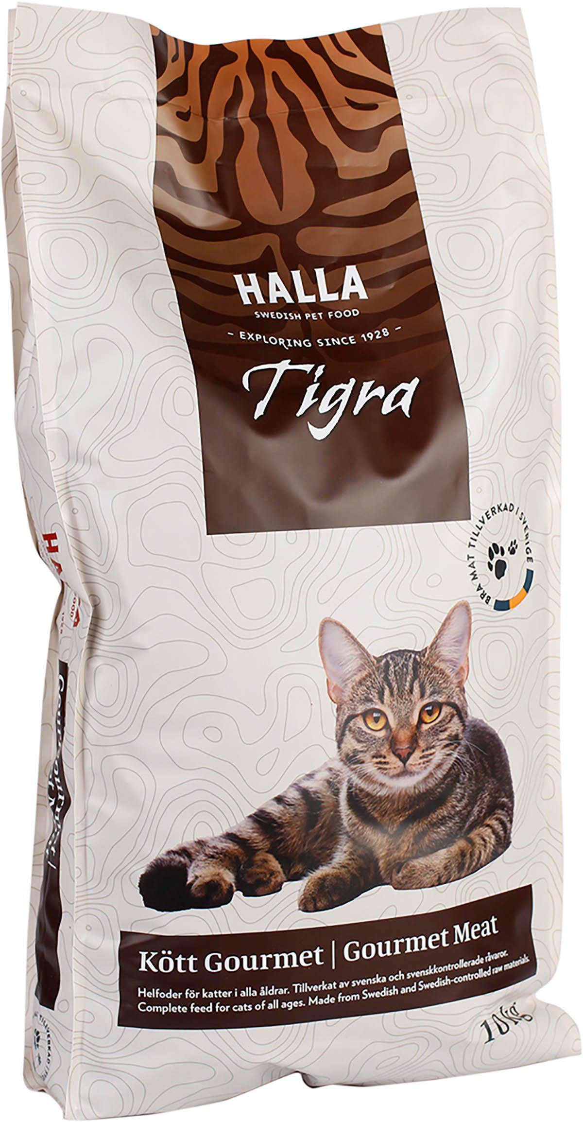Kattfoder Tigra Kött Gourmet 10kg