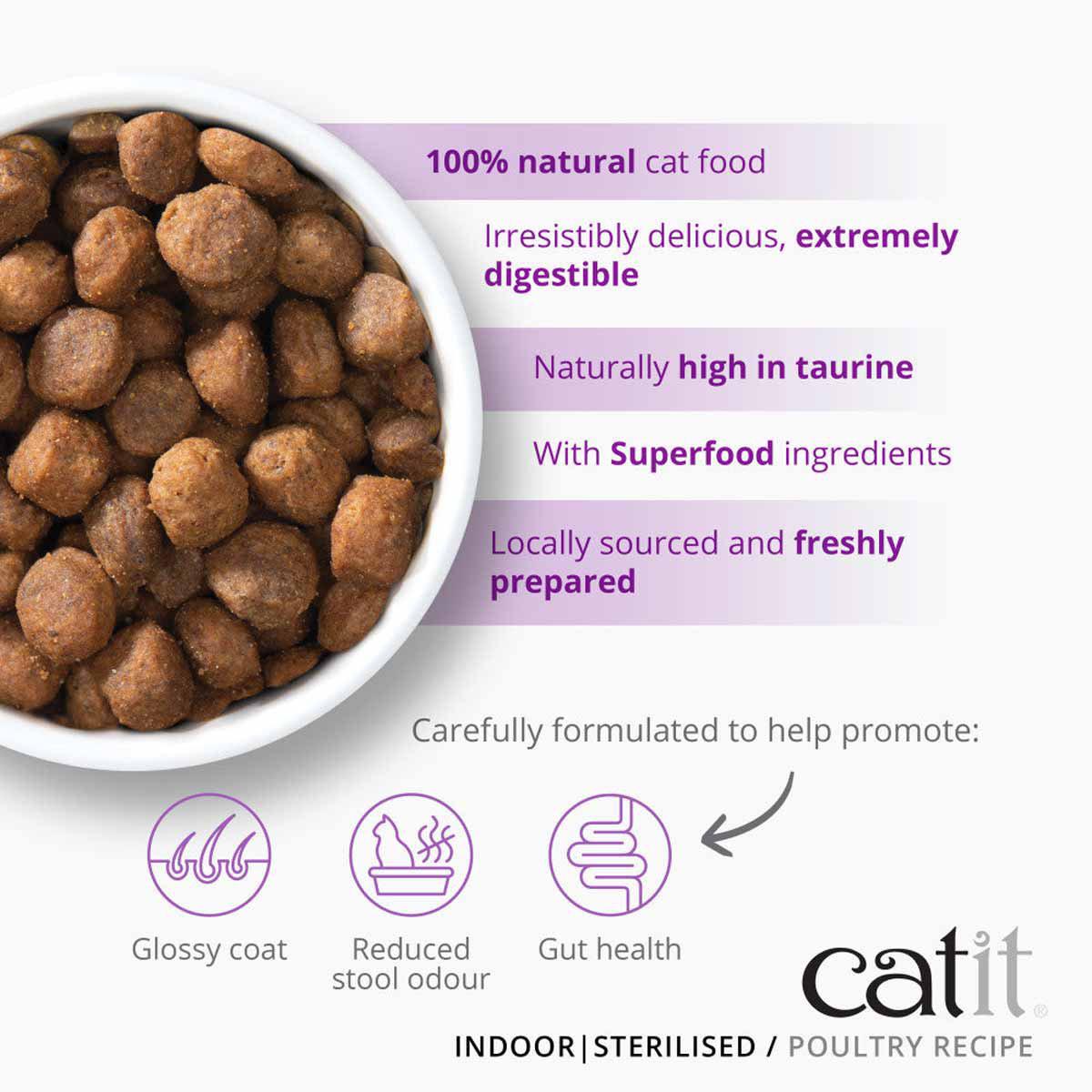 Catit Recipies Dry Adult Indoor Cat 400g