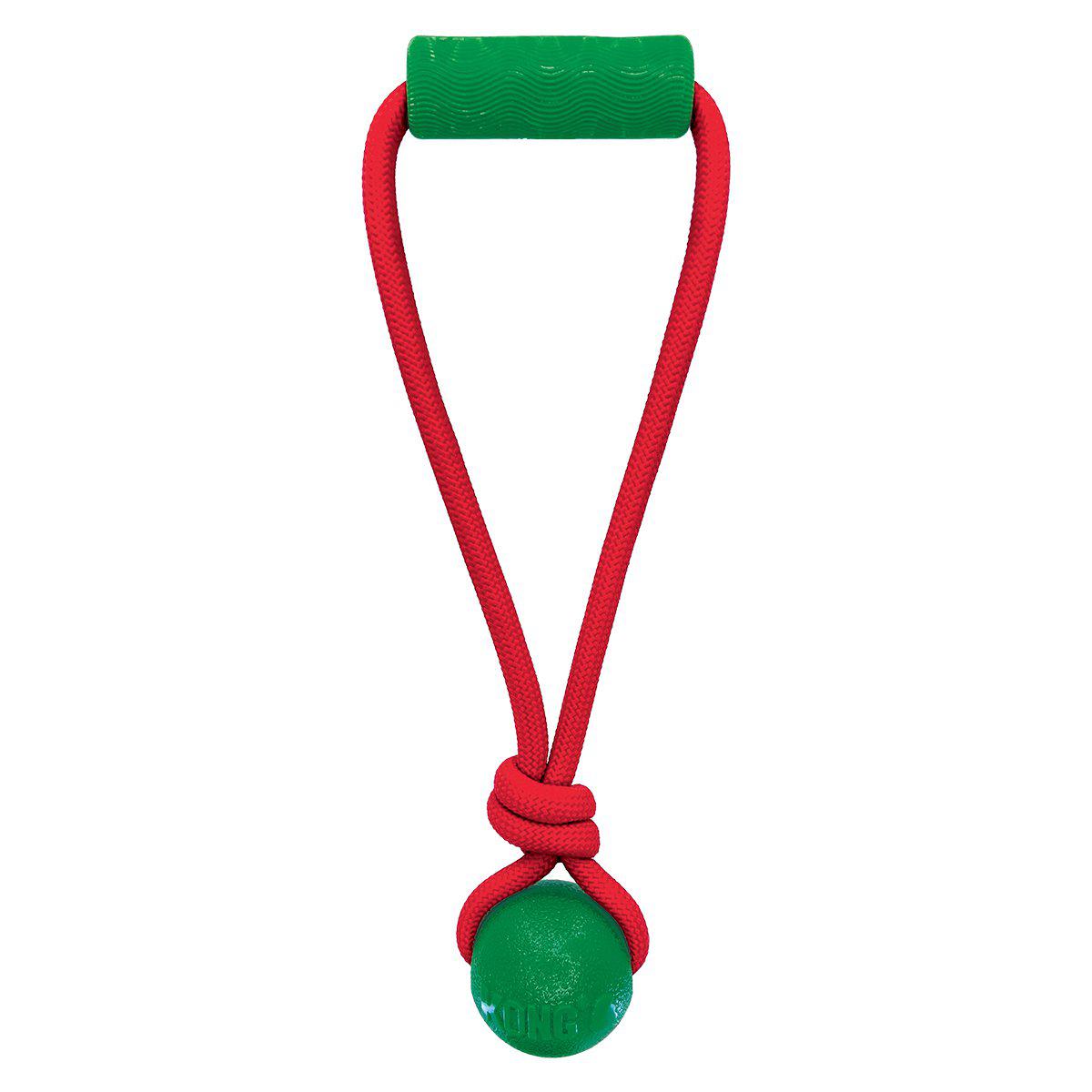Kong Holiday Jaxx Brights Tug/ball Mix M 30,5x13x6,5cm