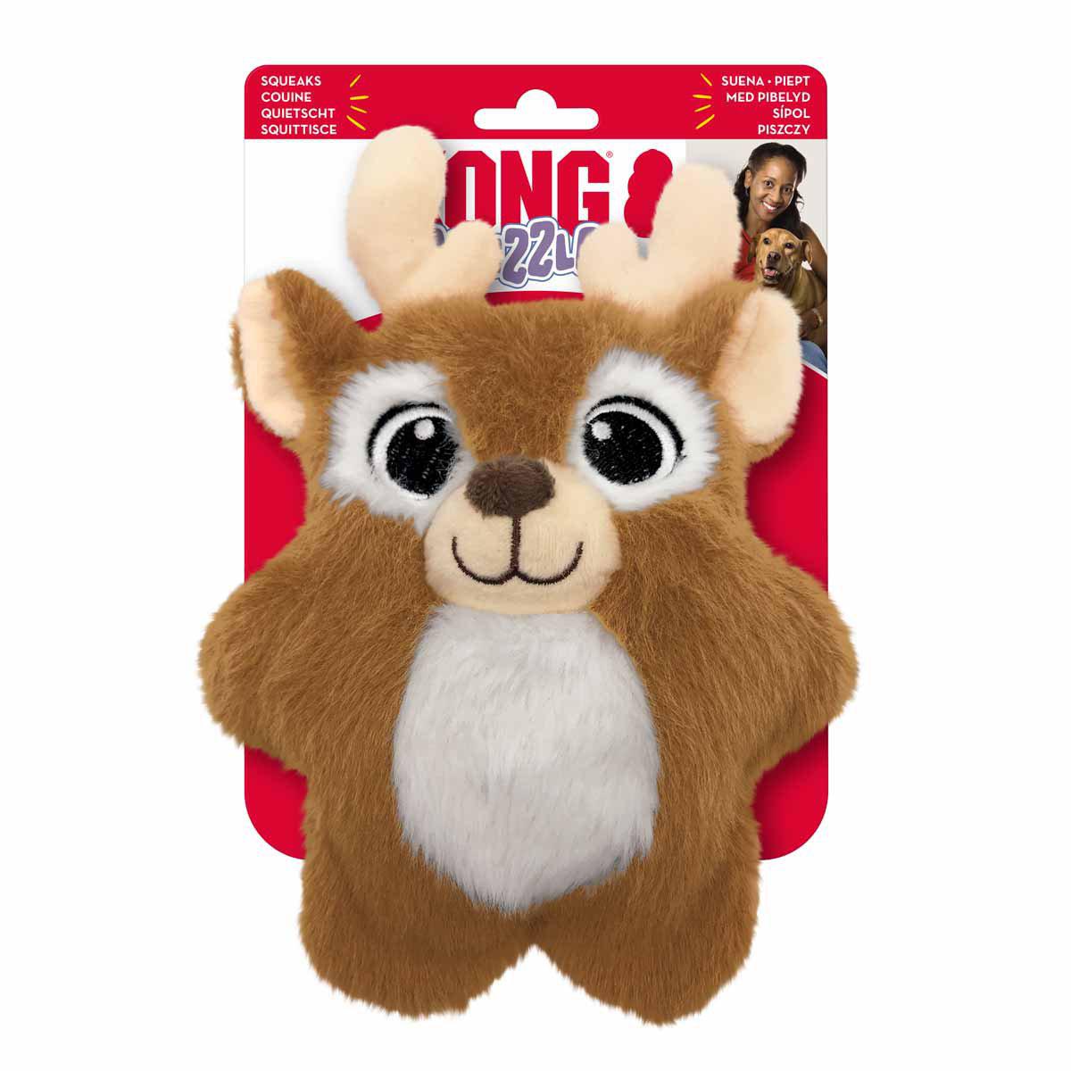 Kong Holiday Snuzzles Reindeer M 25x18x10cm