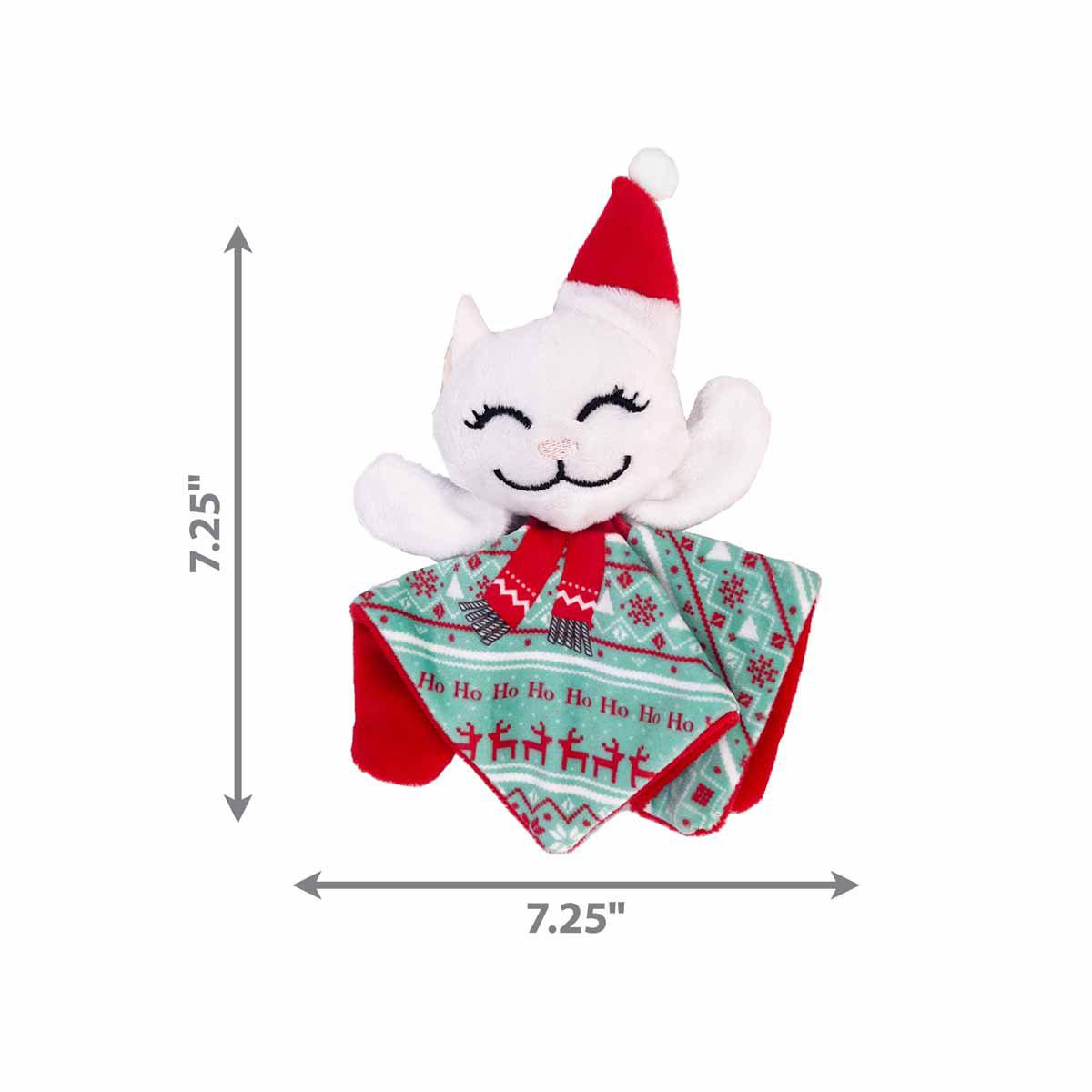 Kong Holiday Crackles Santa Kitty 17x14x3cm