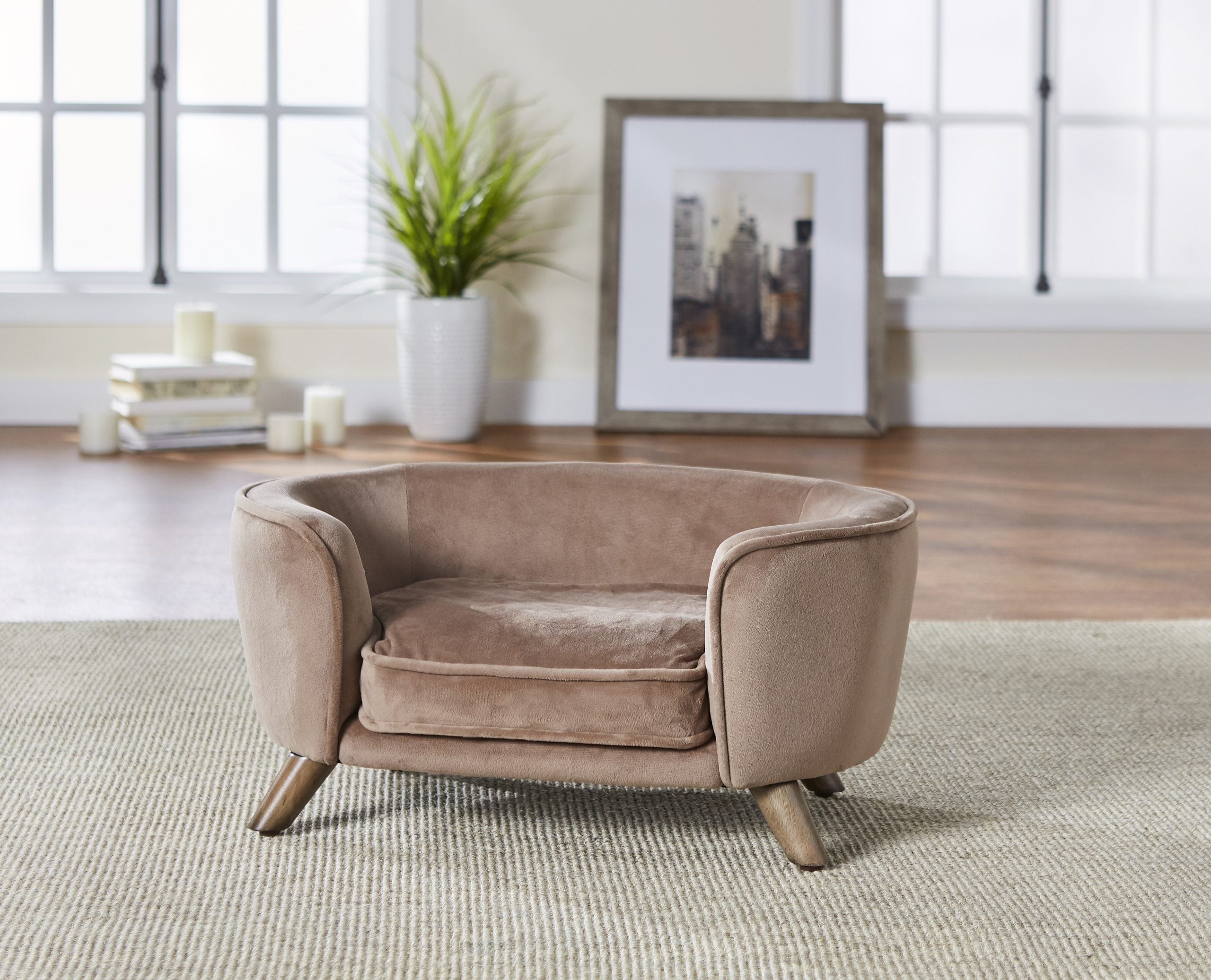 EHP Romy Sofa Stone 67.31 x 40.64 x 30.48 cm