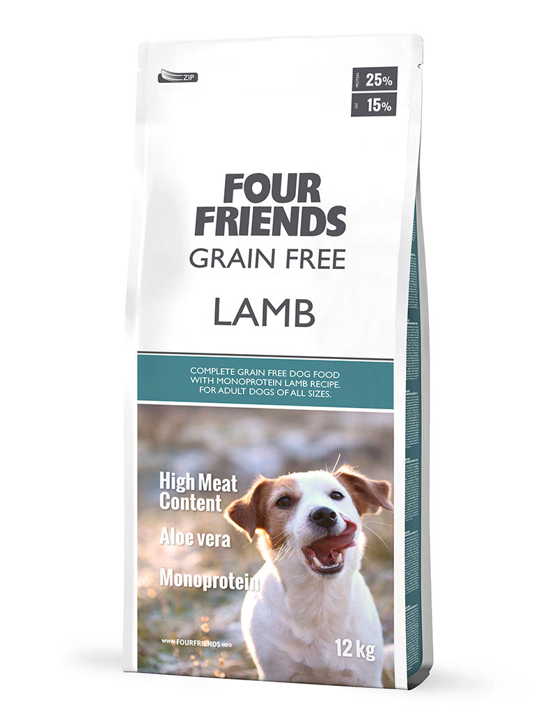 FourFriends Dog GF Lamb 12 kg