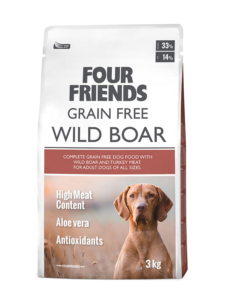 FourFriends Dog GF Wild Boar 3 kg