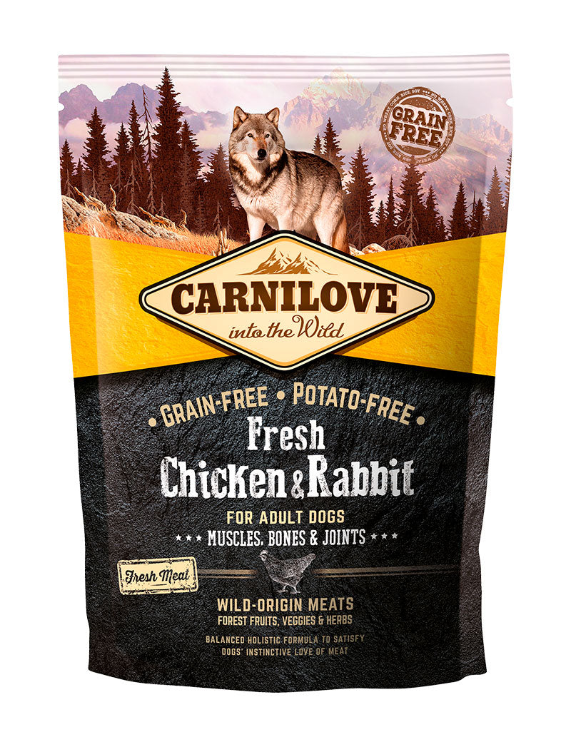 Carnilove Fresh Chicken & Rabbit for Adult 12 kg