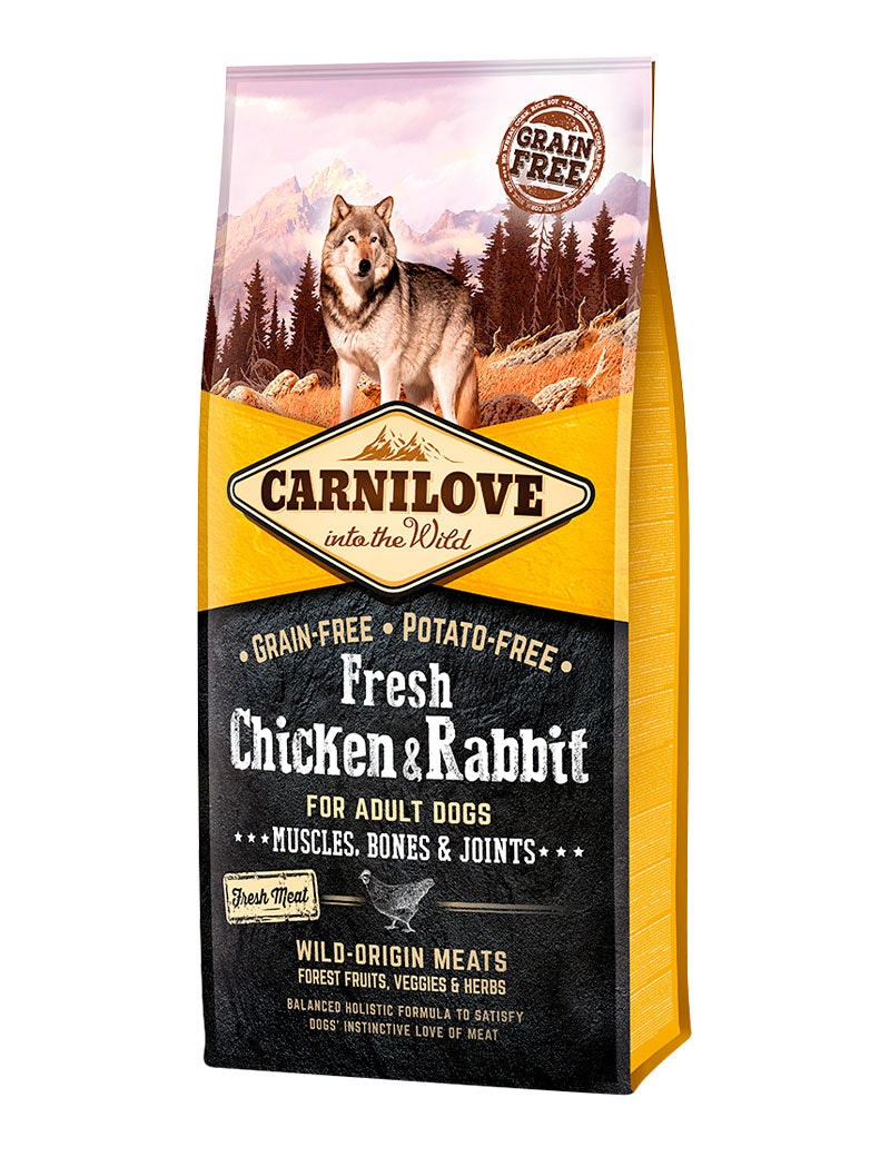 Carnilove Fresh Chicken & Rabbit for Adult 1,5 kg