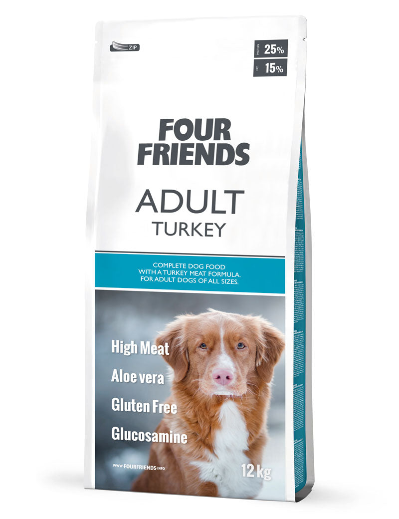 FourFriends Dog Adult Turkey 3 kg