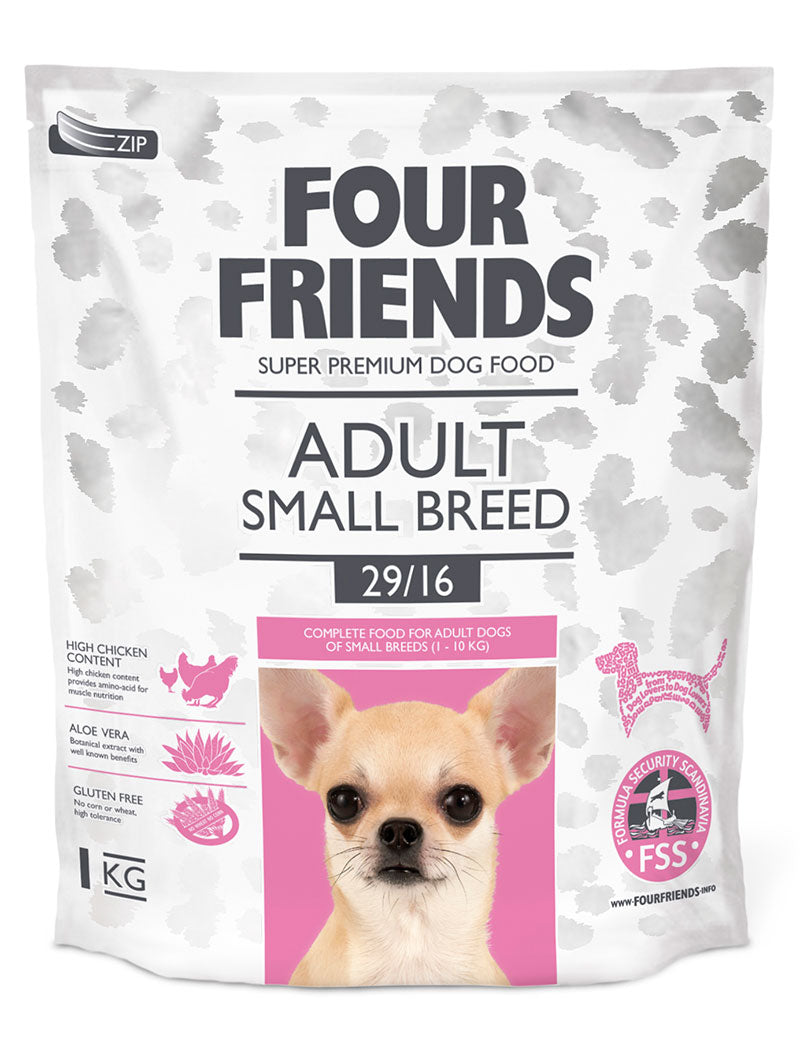 FourFriends Dog Adult Small Breed 12 kg