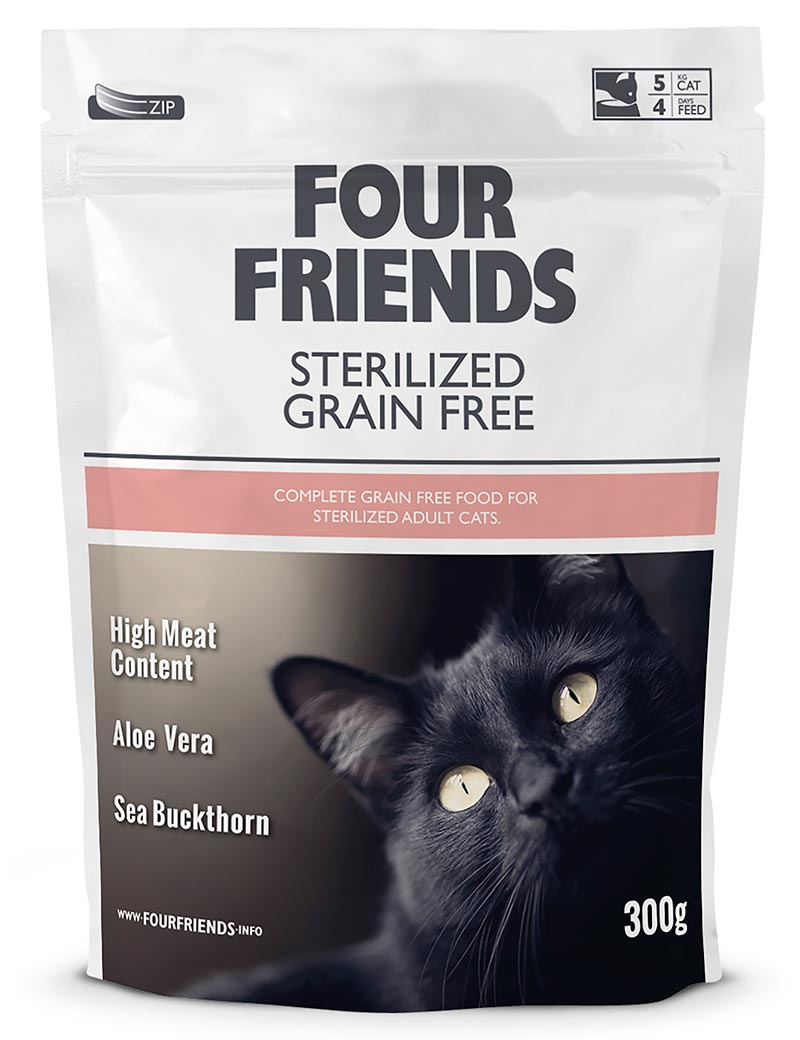 FourFriends Grain Free Sterilized 6 kg