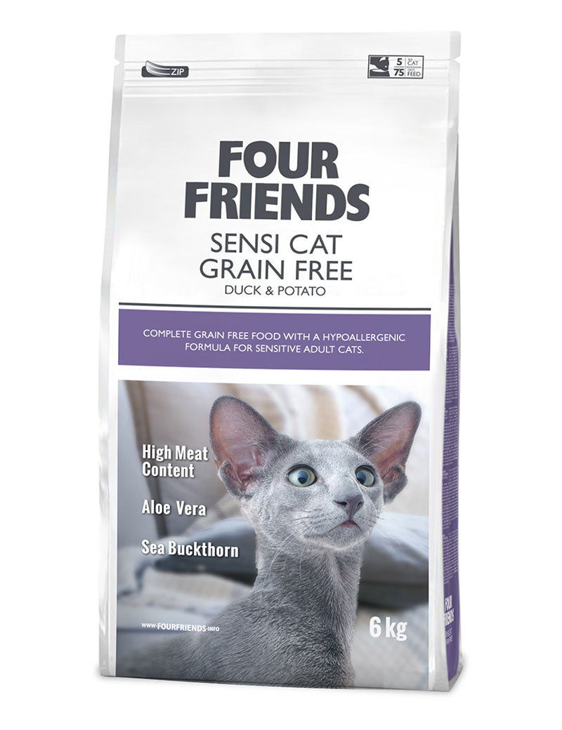 FourFriends Grain Free Sensi Cat 2 kg