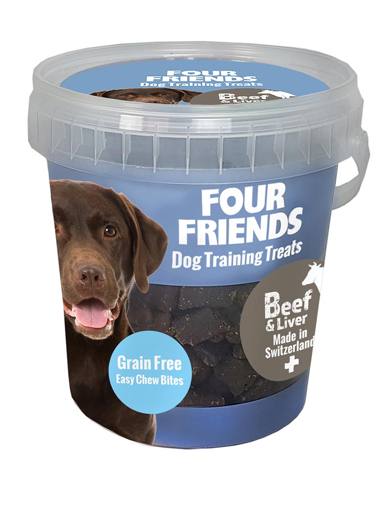 FourFriends Training Treats Beef & Liv 400g