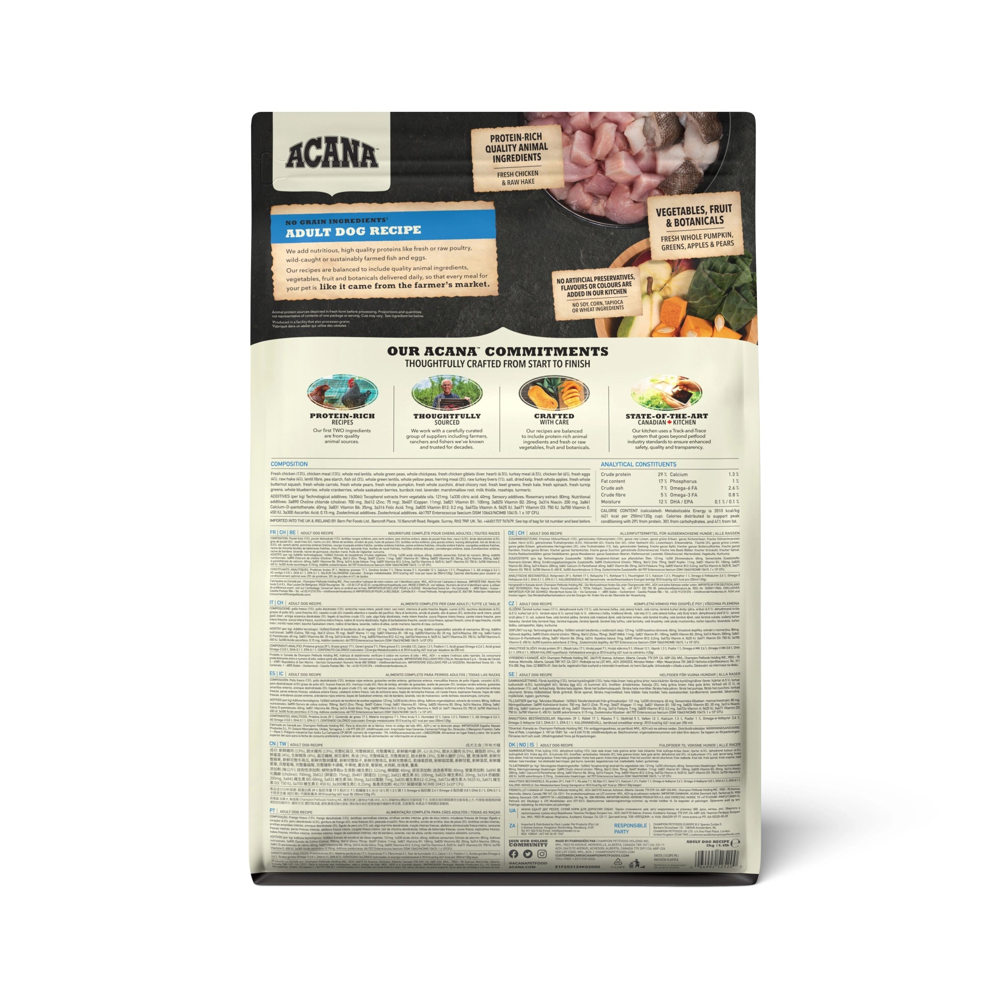 Adult Dog Recipe Torrfoder för hund 2kg