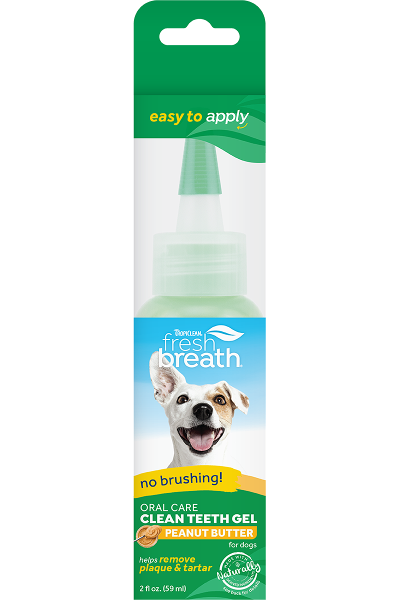 Tropiclean Clean Teeth Oral Care Gel Peanut Butter
