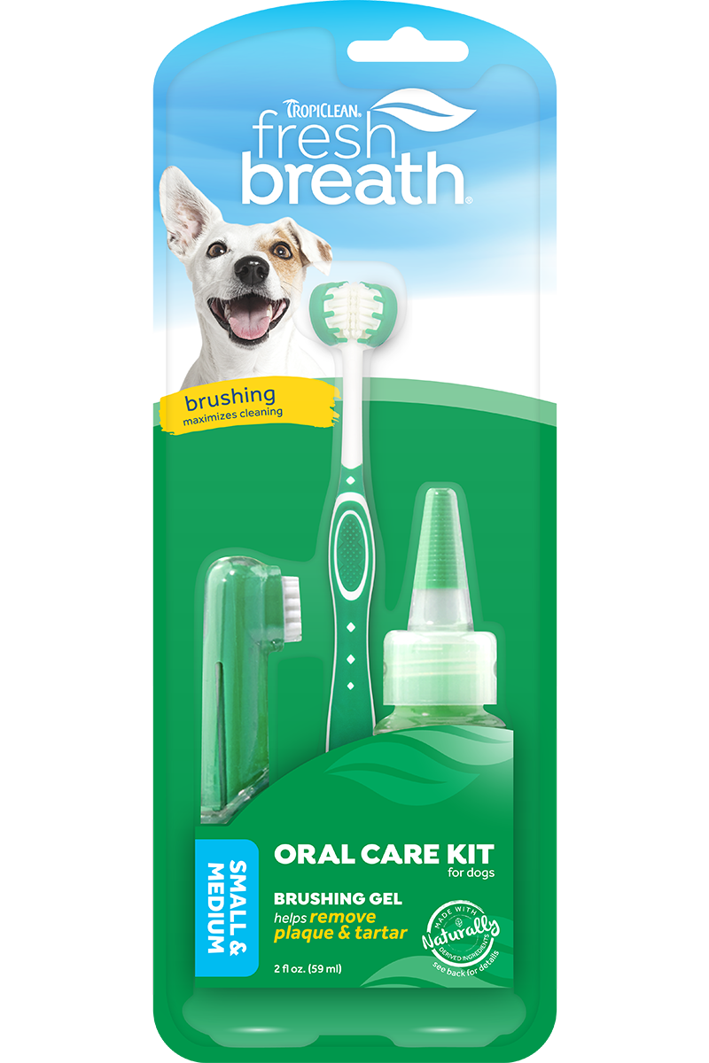 Tropiclean Oral Care Kit for Dogs